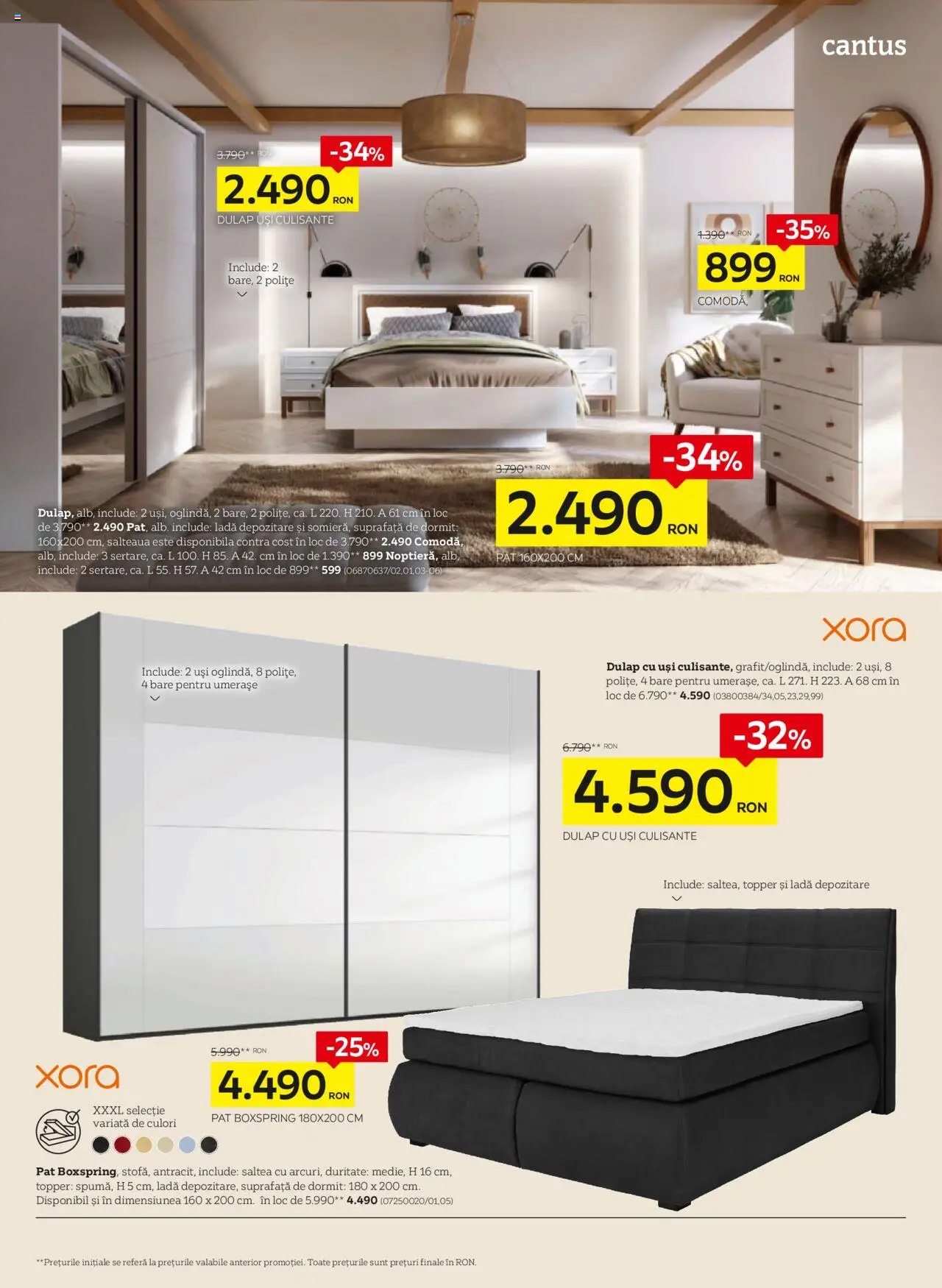 Catalog XXXLutz 1 - 29 August 2025 | Pagina 10 | Produse: Pat, Saltea, Comodă, Topper