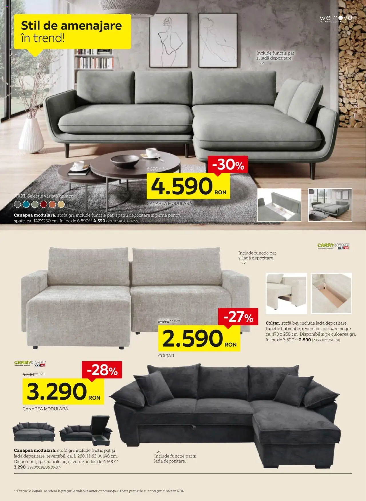 Catalog XXXLutz 1 - 29 August 2025 | Pagina 6 | Produse: Pat, Pernă, Canapea, Colțar