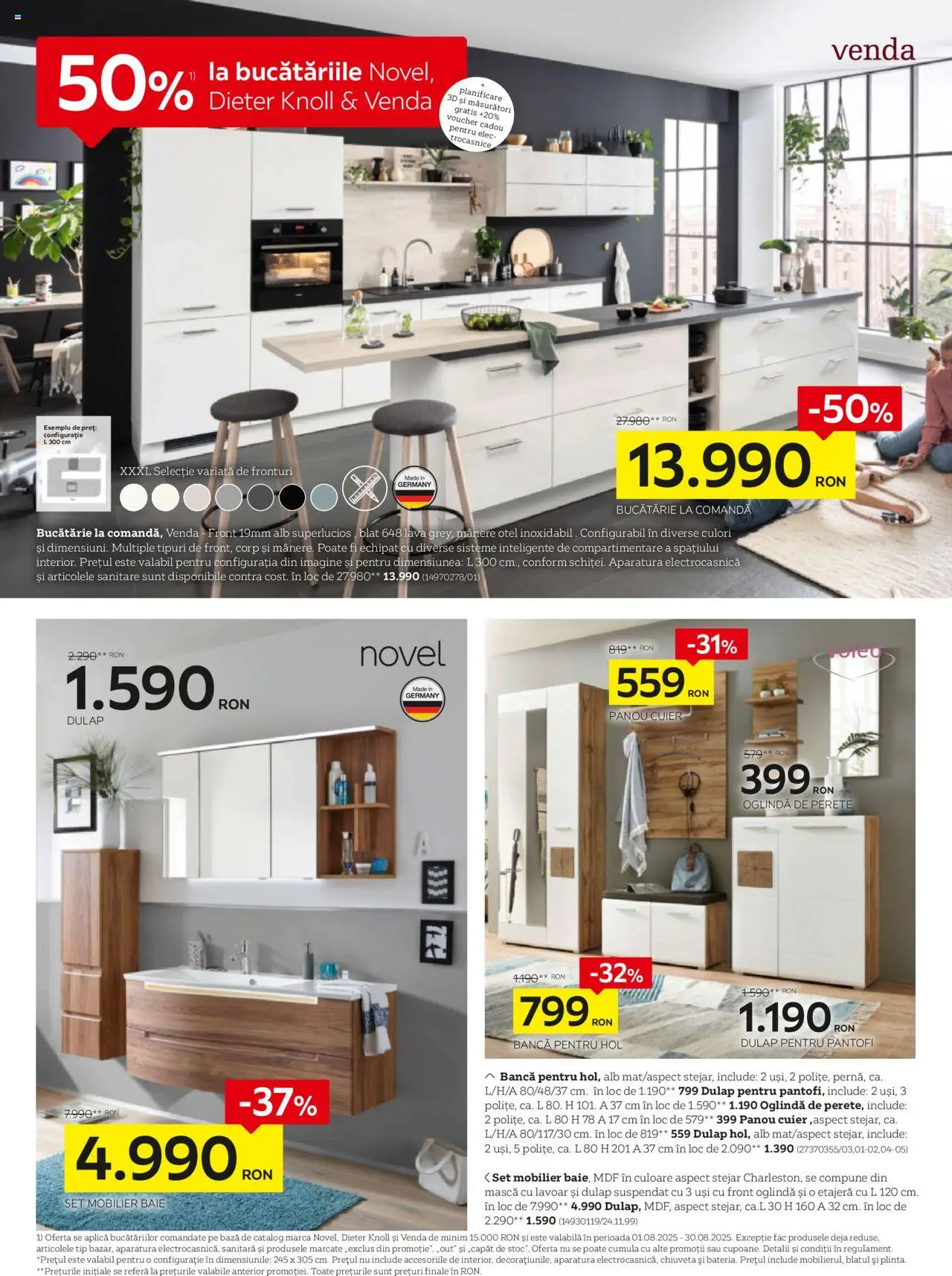 Catalog XXXLutz 1 - 29 August 2025 | Pagina 8 | Produse: Pantofi, Bucătărie, Oglindă, Etajeră