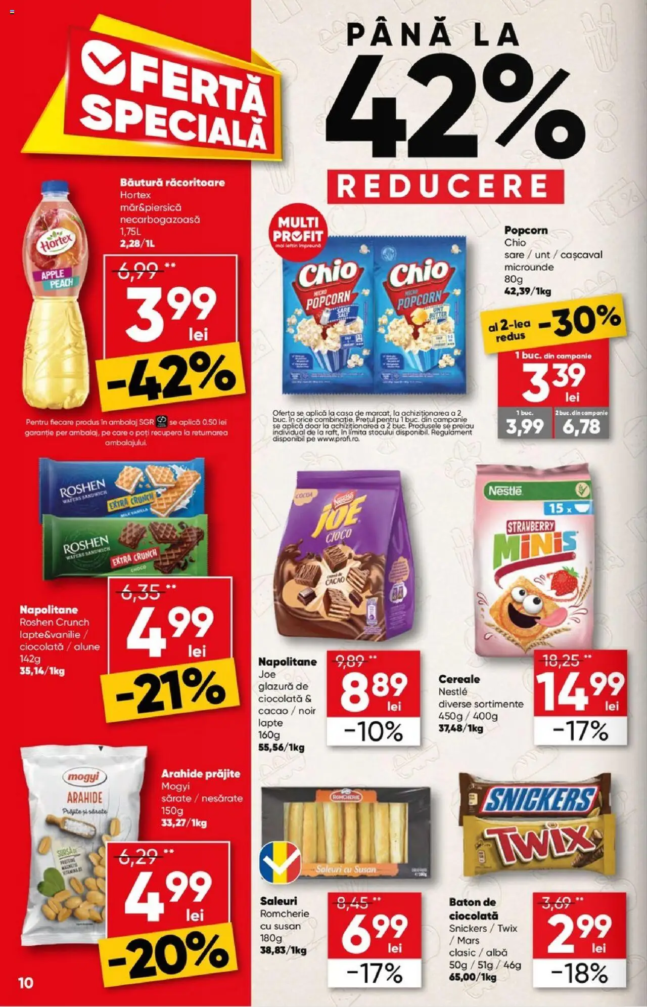 Catalog Profi 6 - 18 August 2025 | Pagina 10 | Produse: Cașcaval, Lapte, Apple, Cacao