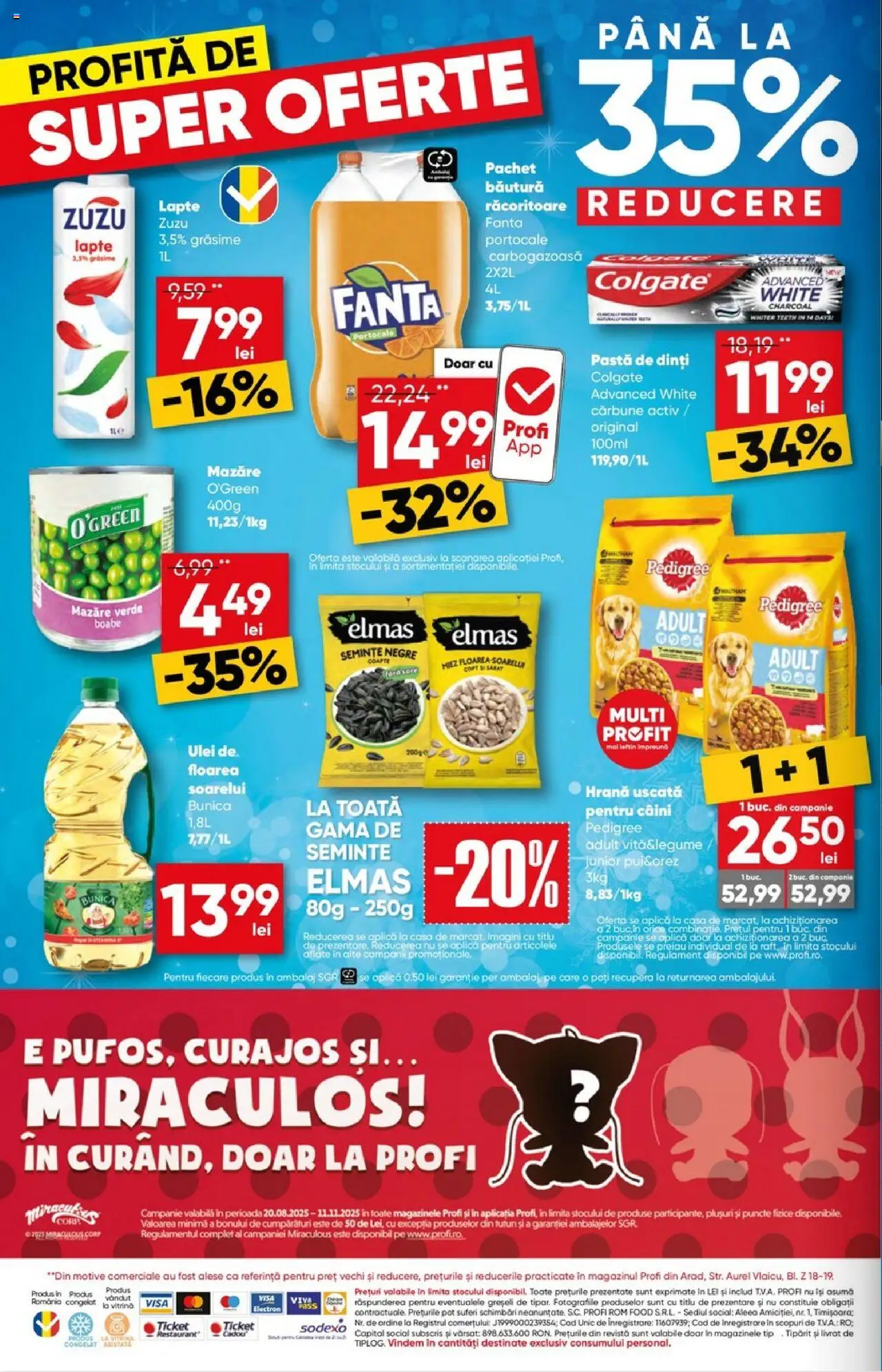Catalog Profi 6 - 18 August 2025 | Pagina 16 | Produse: Vitrină, Semințe, Lapte, Ulei