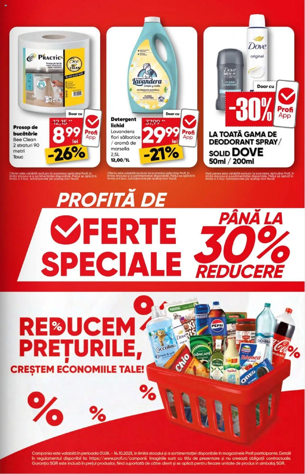 Catalog Profi 6 - 18 August 2025 | Pagina 3 | Produse: Pomelo, Bucătărie, Lapte, Detergent