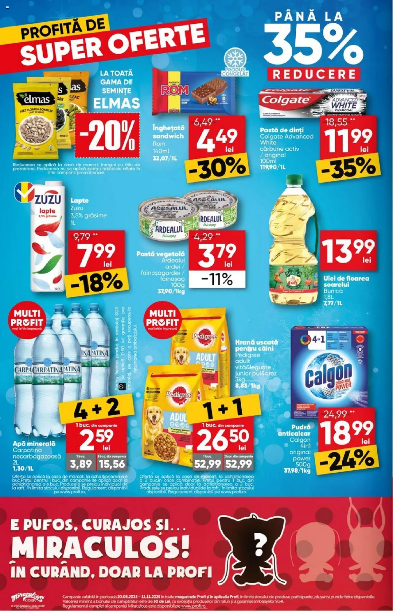 Catalog Profi 6 - 18 August 2025 | Pagina 6 | Produse: Yazı tahtası kalemi, Semințe, Ulei, Pastă de dinți