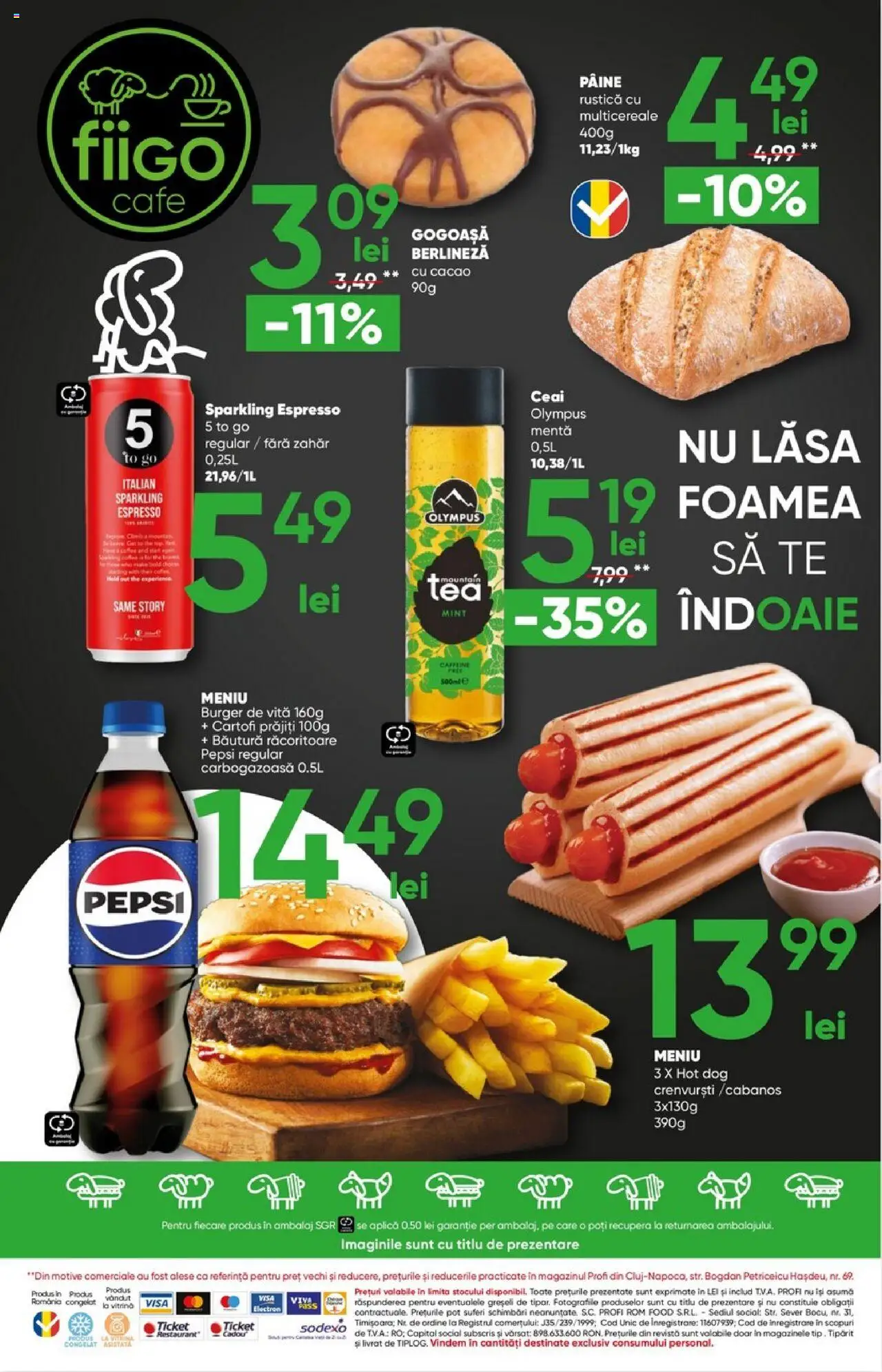 Catalog Profi 6 - 18 August 2025 | Pagina 8 | Produse: Crenvurști, Pâine, Cacao, Cartofi