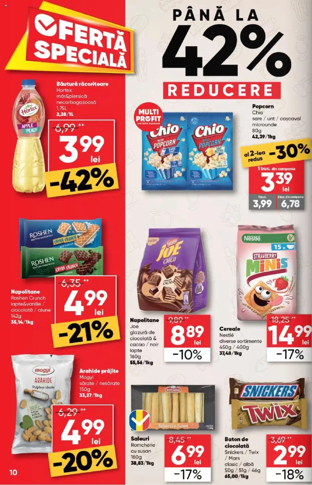 Catalog Profi 6 - 18 August 2025 | Pagina 10 | Produse: Cașcaval, Alune, Apple, Cereale