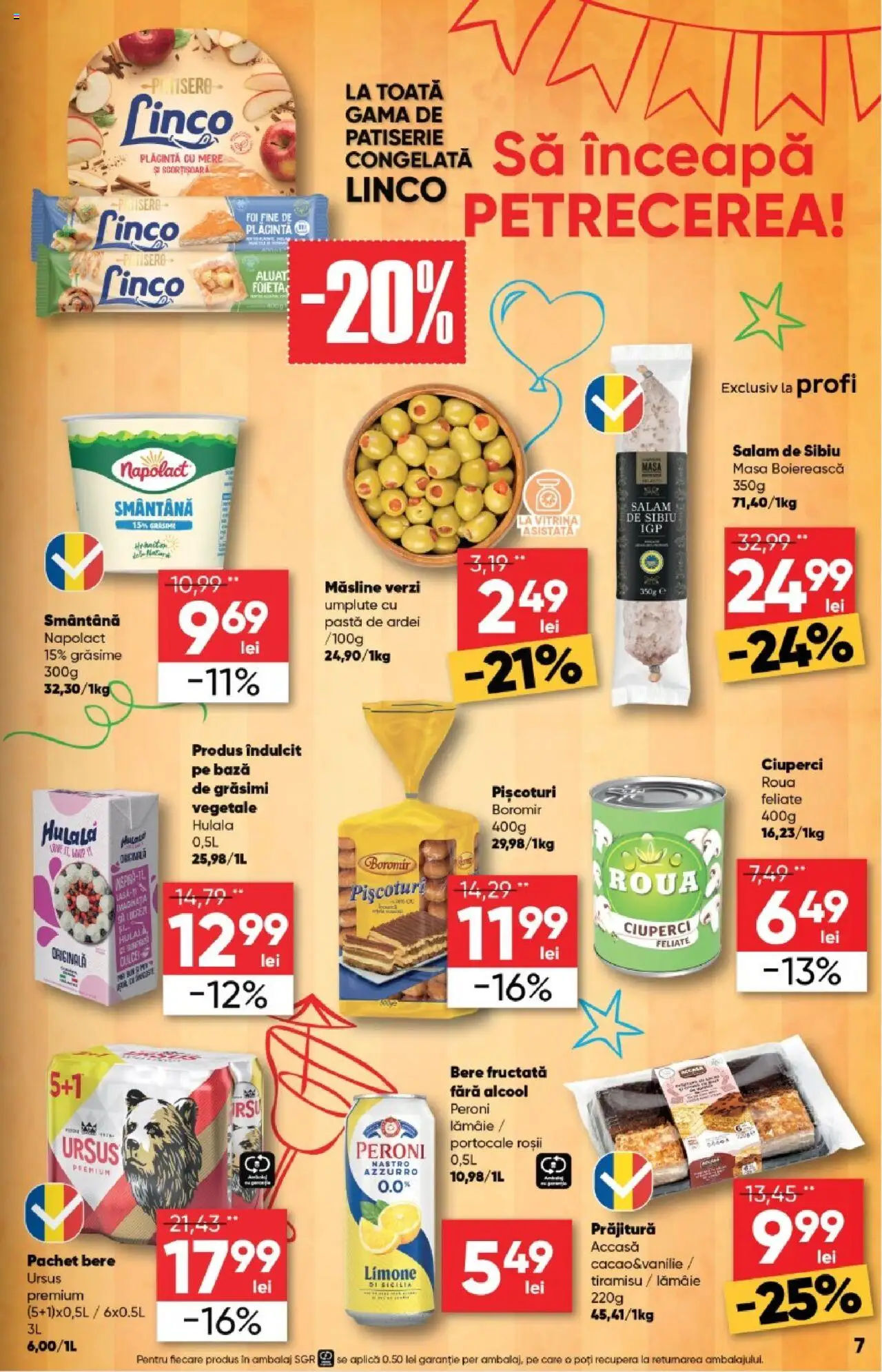 Catalog Profi 6 - 18 August 2025 | Pagina 7 | Produse: Vitrină, Plăcintă, Portocale, Lămâie