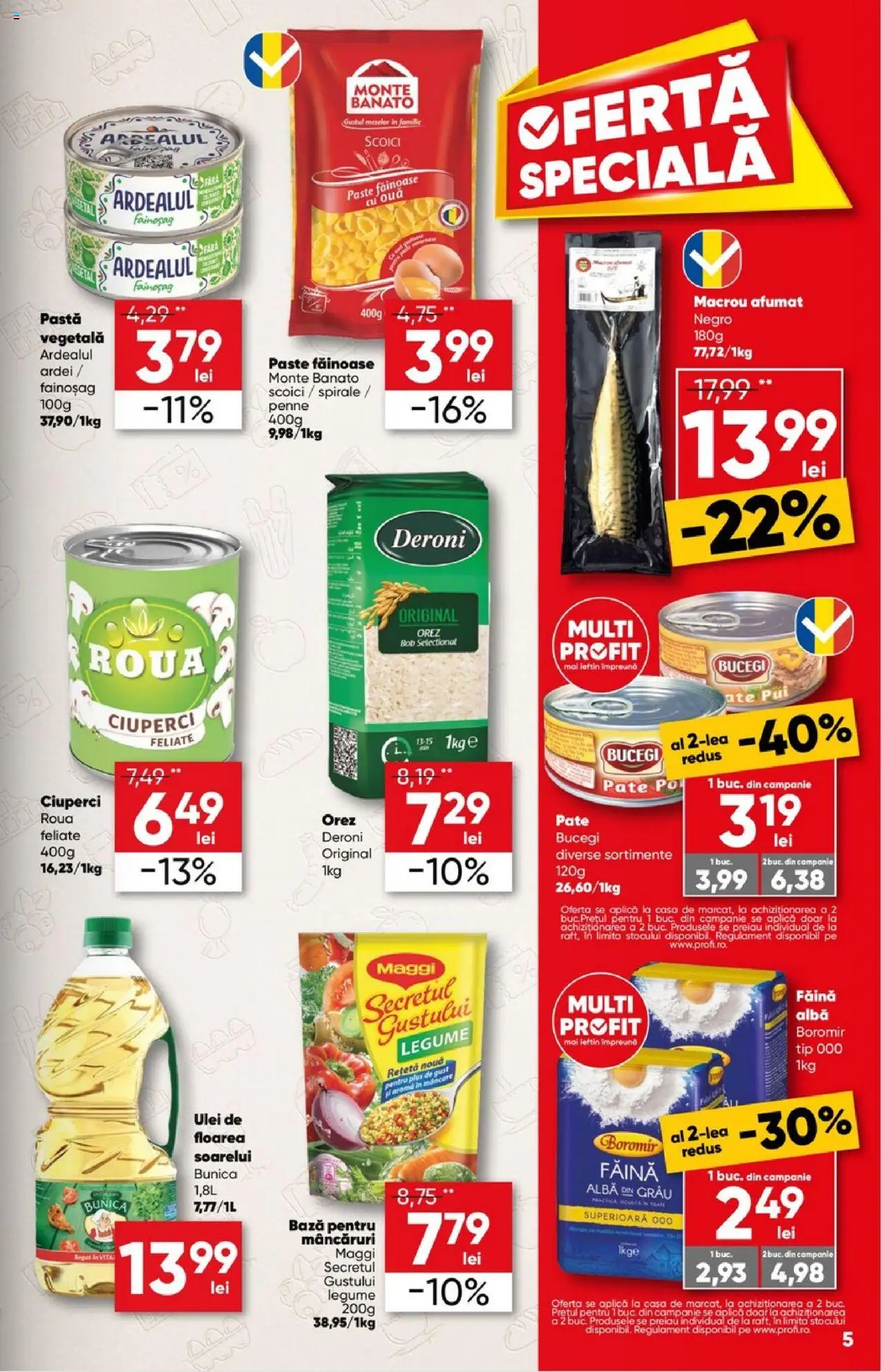 Catalog Profi 6 - 18 August 2025 | Pagina 5 | Produse: Ardei, Ouă, Orez, Legume