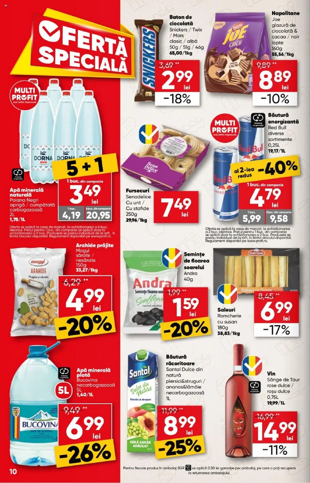 Catalog Profi 6 - 18 August 2025 | Pagina 10 | Produse: Yazı tahtası kalemi, Semințe, Lapte, Zahăr