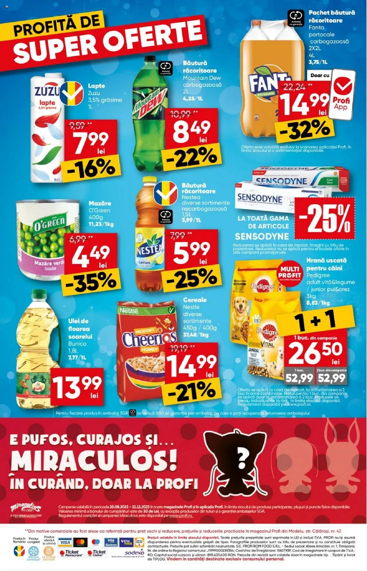Catalog Profi 6 - 18 August 2025 | Pagina 12 | Produse: Lapte, Ulei, Rom, Bant