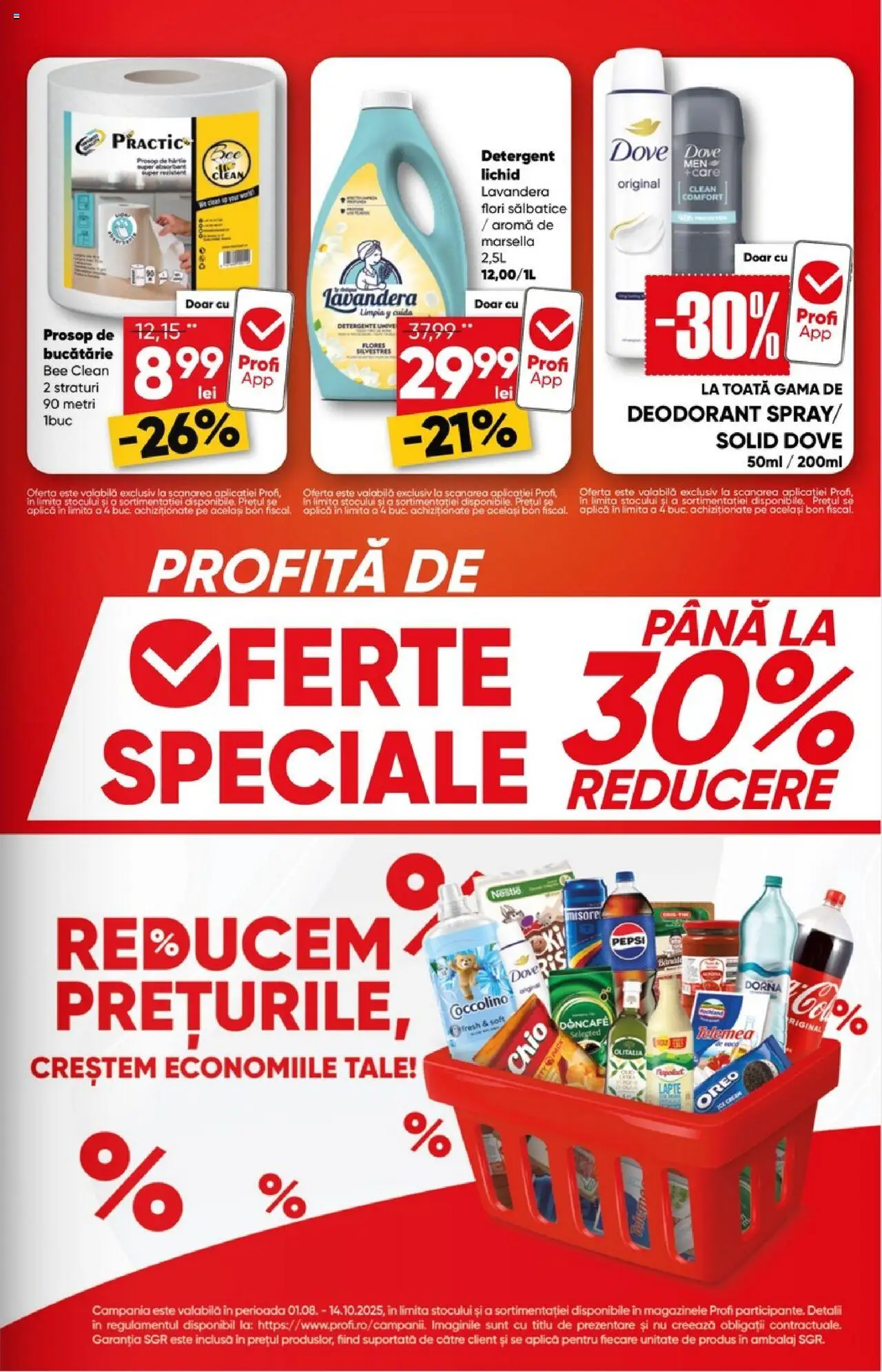 Catalog Profi 6 - 18 August 2025 | Pagina 3 | Produse: Pomelo, Bucătărie, Deodorant, Detergent