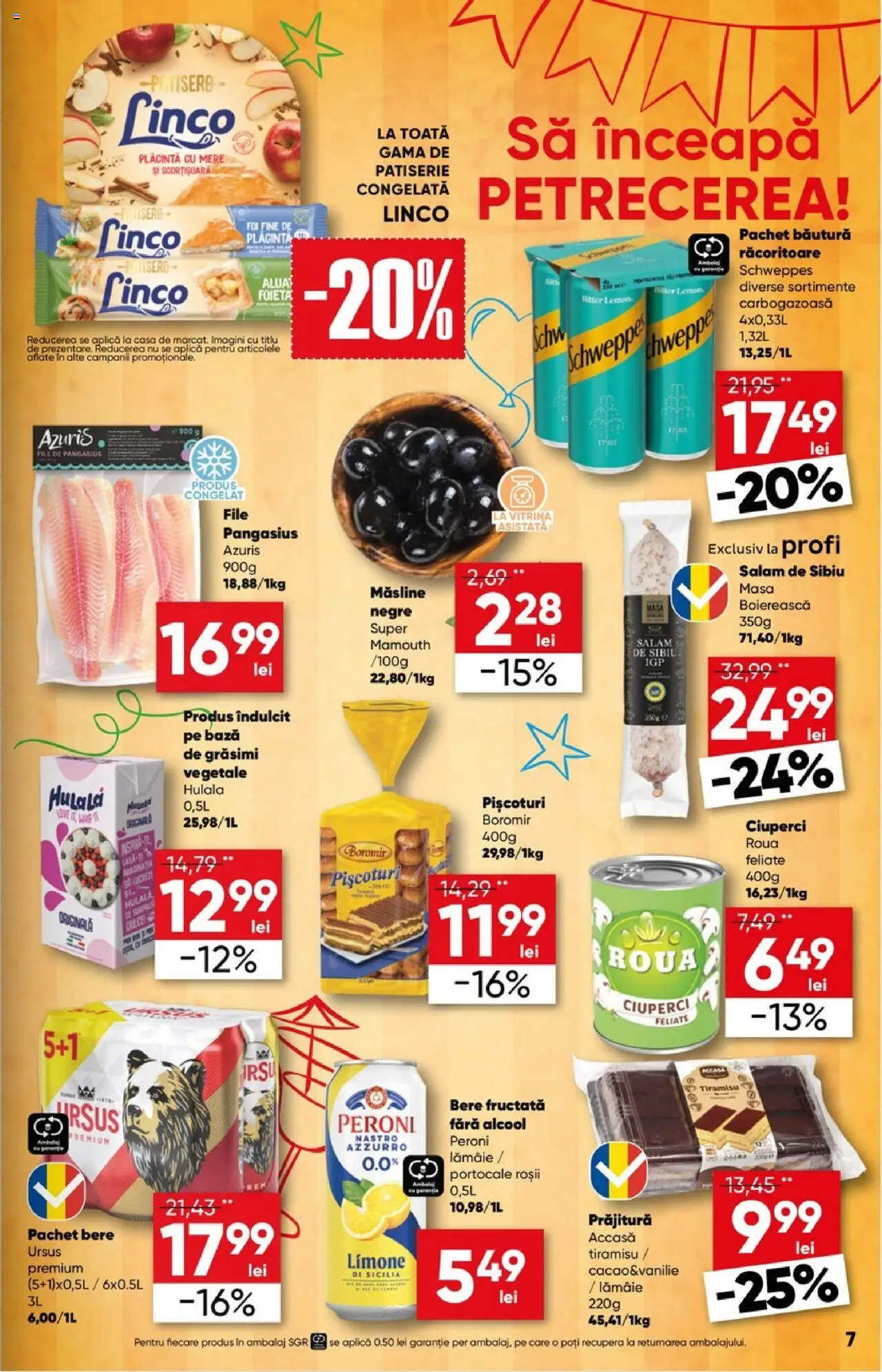 Catalog Profi 6 - 18 August 2025 | Pagina 7 | Produse: Masă, Măsline, Prăjitură, Plăcintă