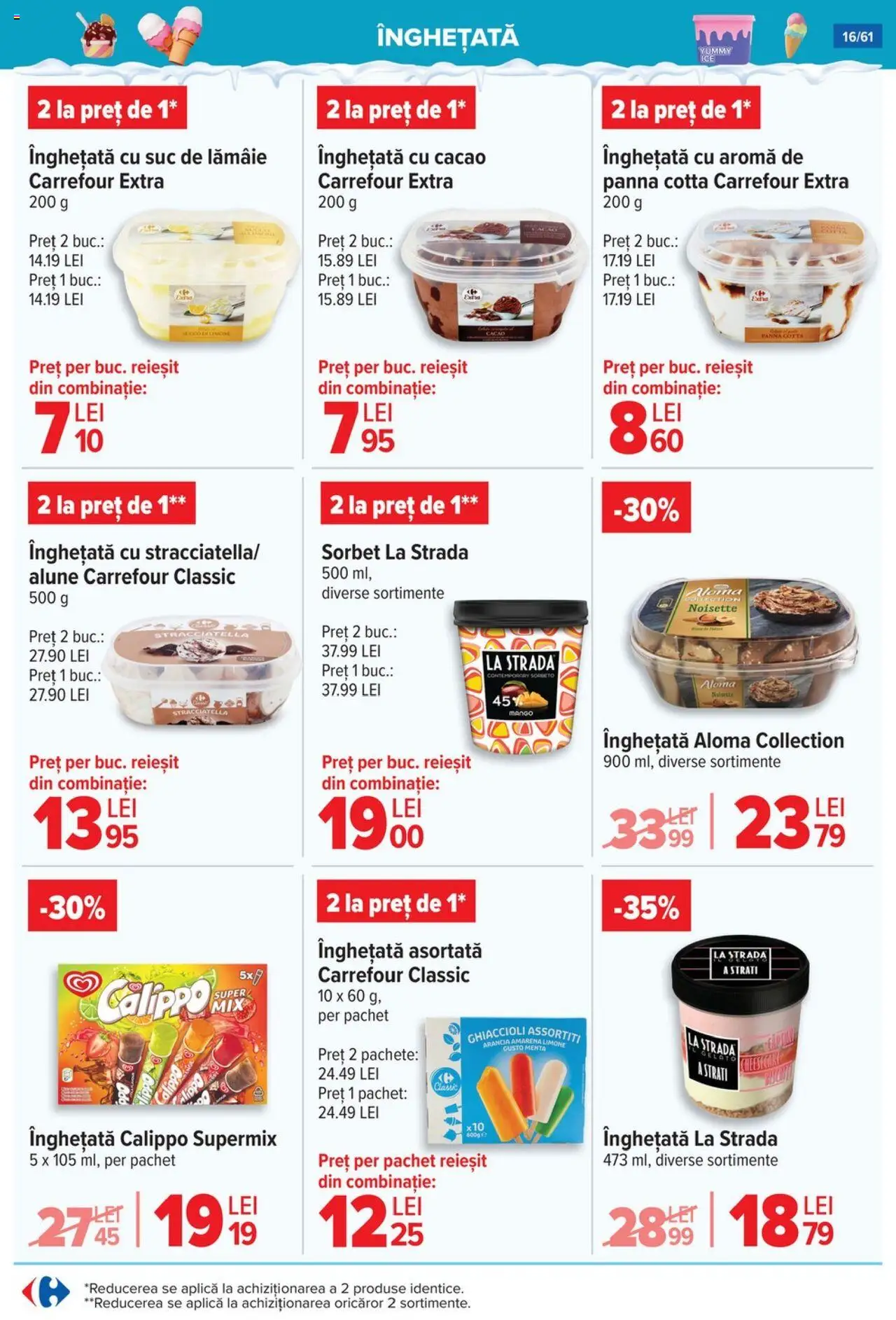 Catalog Carrefour 13 - 18 August 2025 | Pagina 17 | Produse: Alune, Suc, Cacao, Înghețată