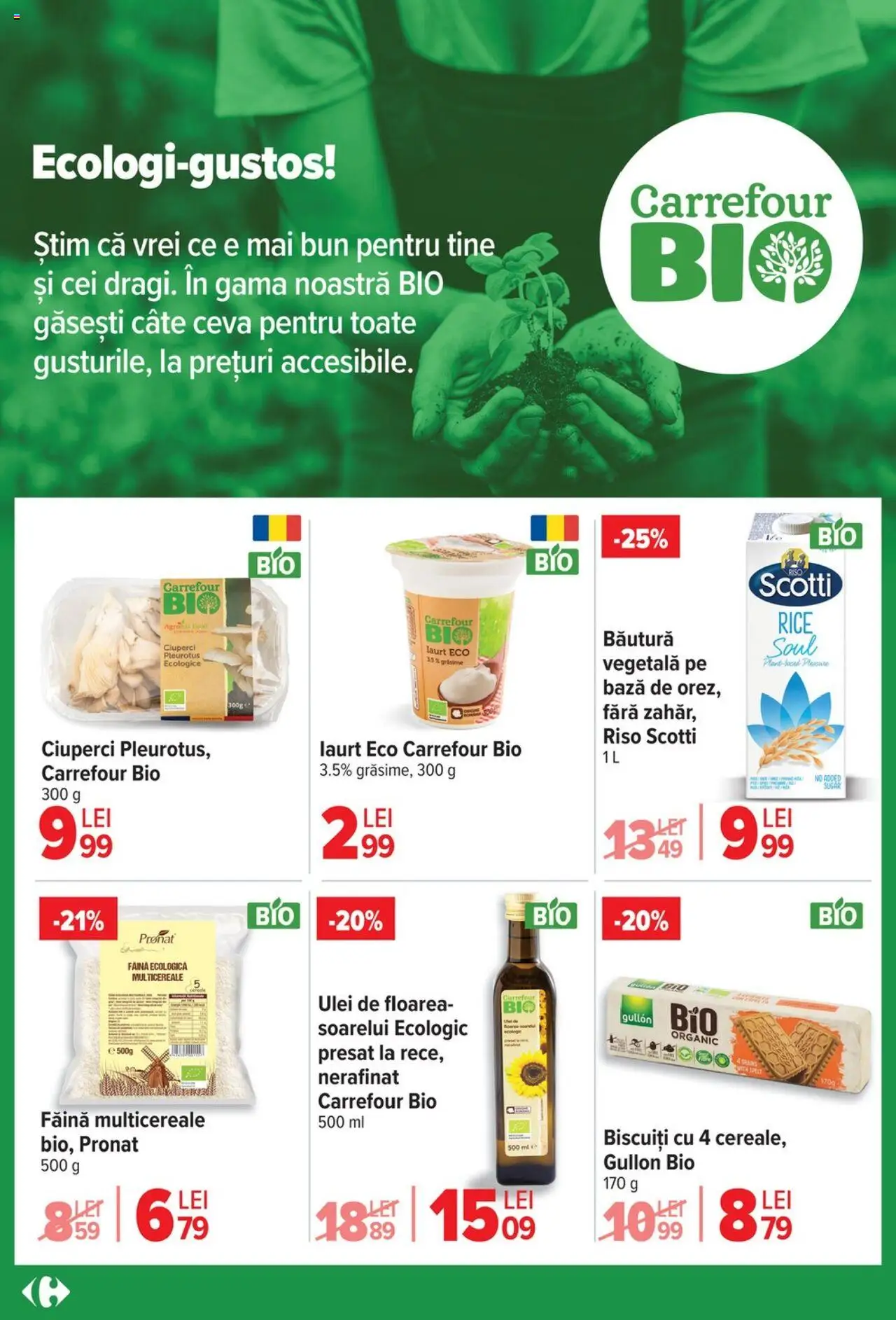 Catalog Carrefour 13 - 18 August 2025 | Pagina 18 | Produse: Şerit ödül, Ciuperci, Ulei, Făină