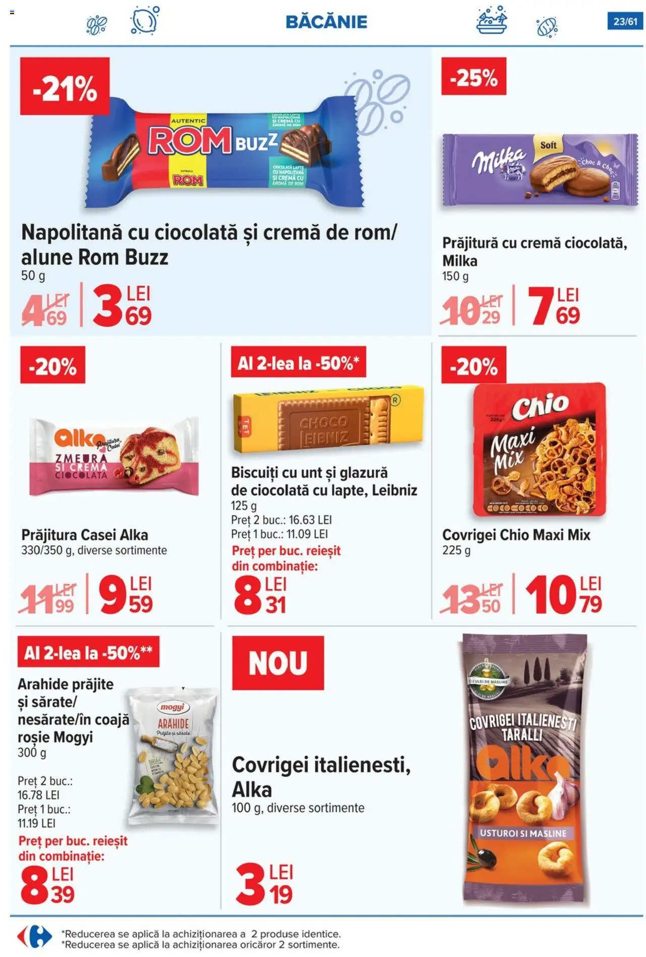 Catalog Carrefour 13 - 18 August 2025 | Pagina 24 | Produse: Măsline, Unt, Rom, Usturoi