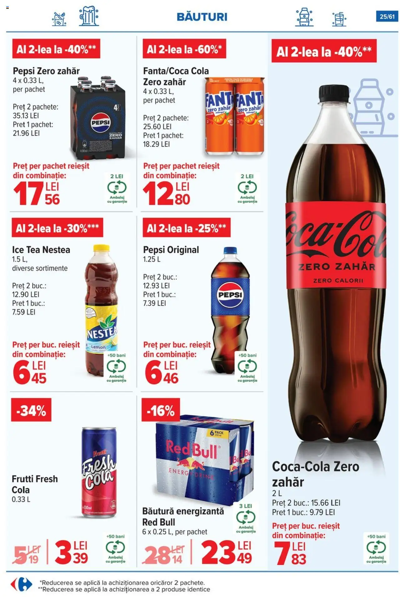 Catalog Carrefour 13 - 18 August 2025 | Pagina 26 | Produse: Köpek Sabunu, Amerikan servis, Băutură energizantă, Ice tea