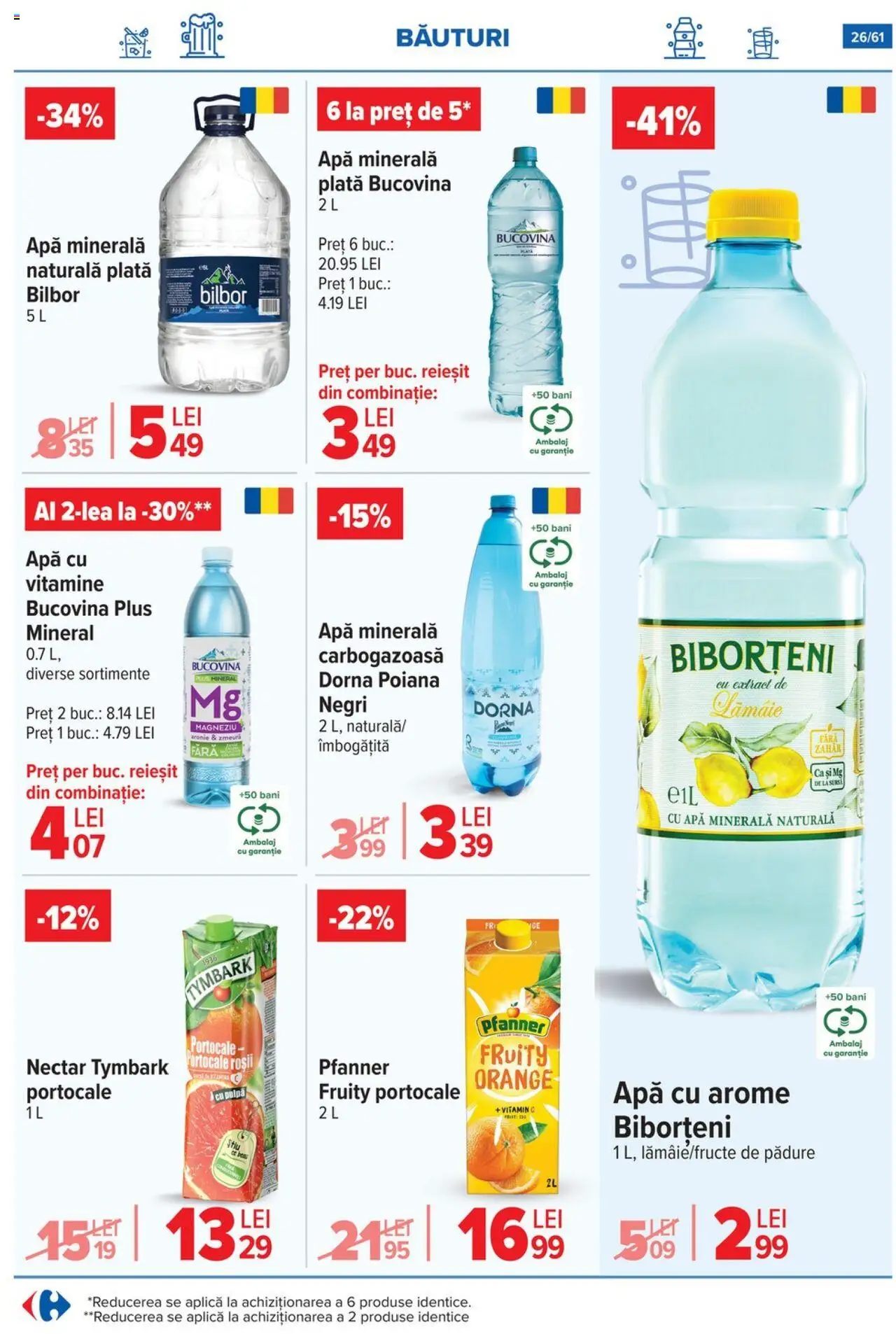 Catalog Carrefour 13 - 18 August 2025 | Pagina 27 | Produse: Yazı tahtası kalemi, Portocale, Apă cu vitamine, Apă