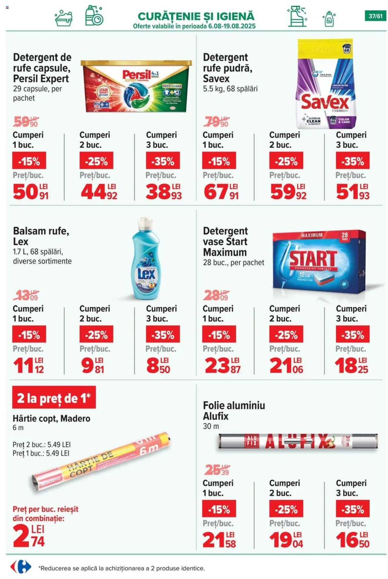 Catalog Carrefour 13 - 18 August 2025 | Pagina 38 | Produse: Pomelo, Balsam, Detergent