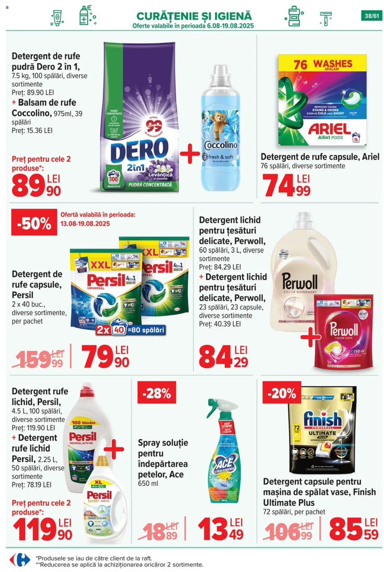 Catalog Carrefour 13 - 18 August 2025 | Pagina 39 | Produse: Pomelo, Pudră, Balsam, Balsam de rufe