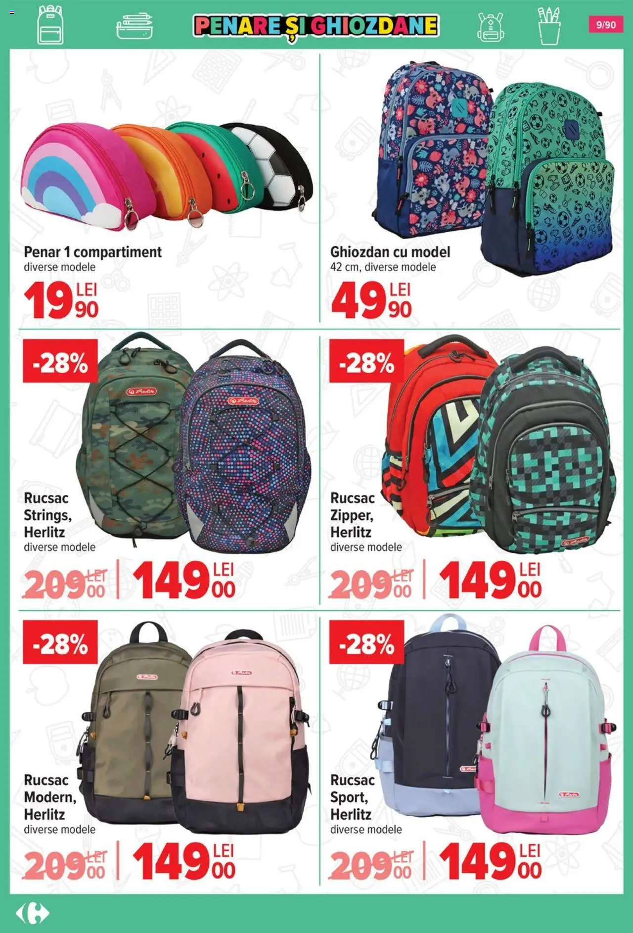 Catalog Carrefour 13 August - 15 Septembrie 2025 | Pagina 10 | Produse: Ghiozdan, Rucsac