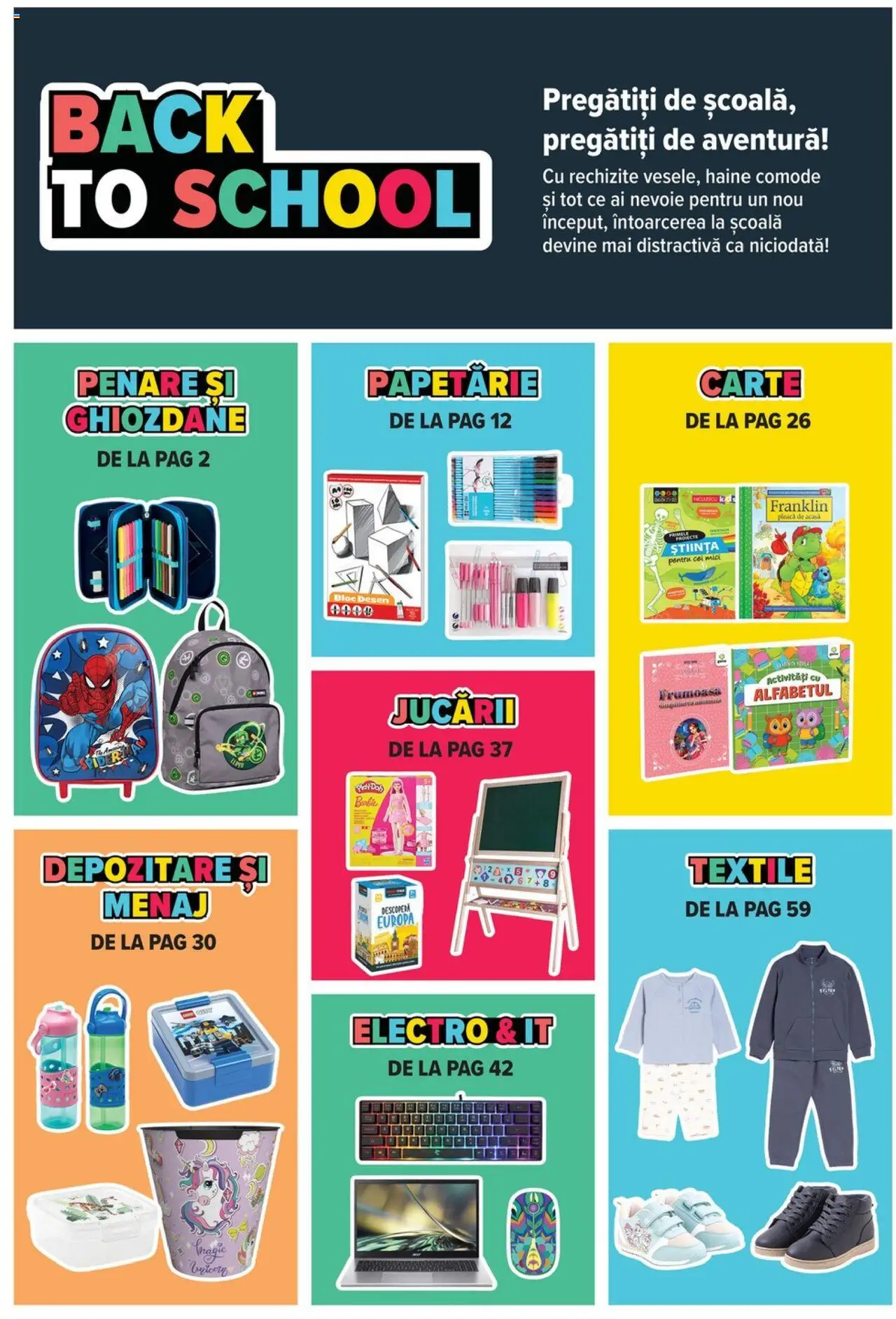 Catalog Carrefour 13 August - 15 Septembrie 2025 | Pagina 2 | Produse: Mici, Haine