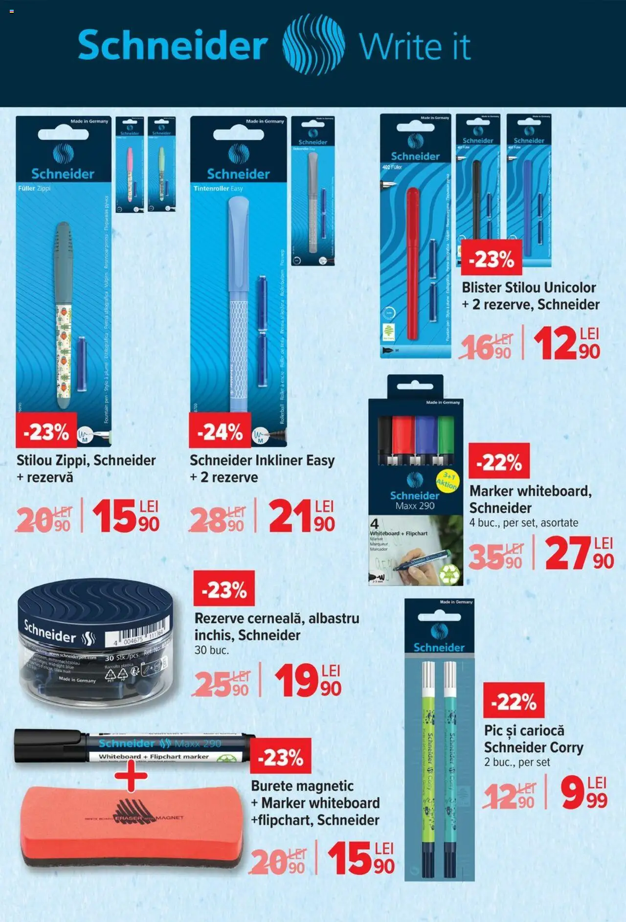 Catalog Carrefour 13 August - 15 Septembrie 2025 | Pagina 22 | Produse: Burete