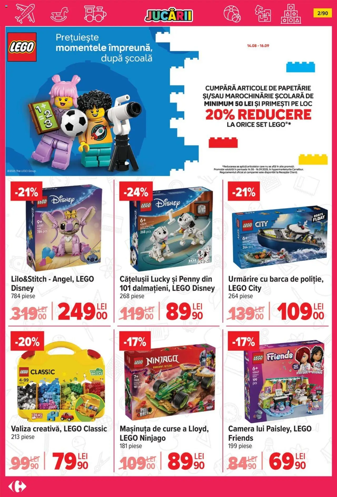 Catalog Carrefour 13 August - 15 Septembrie 2025 | Pagina 3 | Produse: Valiză, Cameră