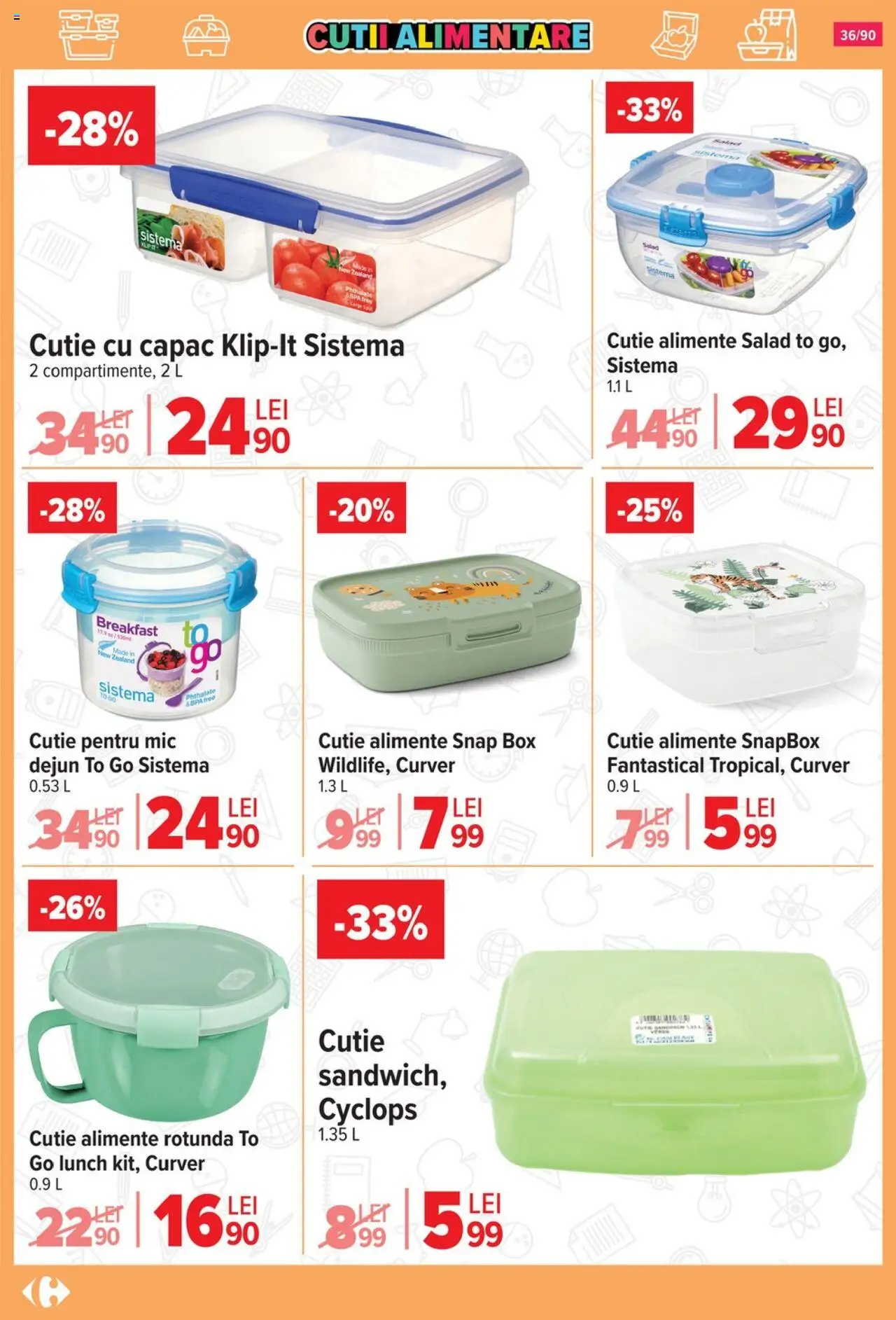 Catalog Carrefour 13 August - 15 Septembrie 2025 | Pagina 37 | Produse: Cutie alimente, Cutie