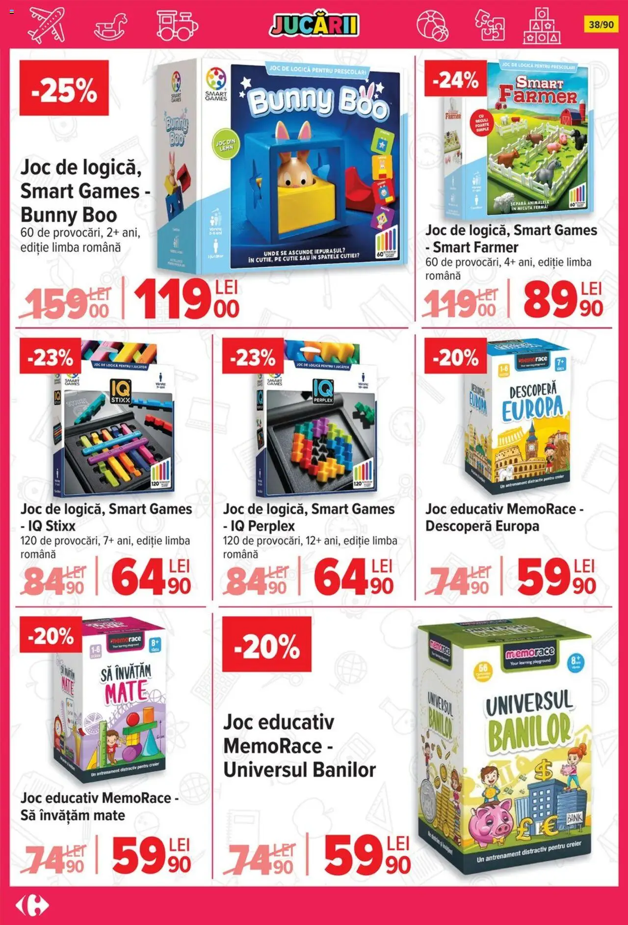 Catalog Carrefour 13 August - 15 Septembrie 2025 | Pagina 39 | Produse: Joc, Cutie