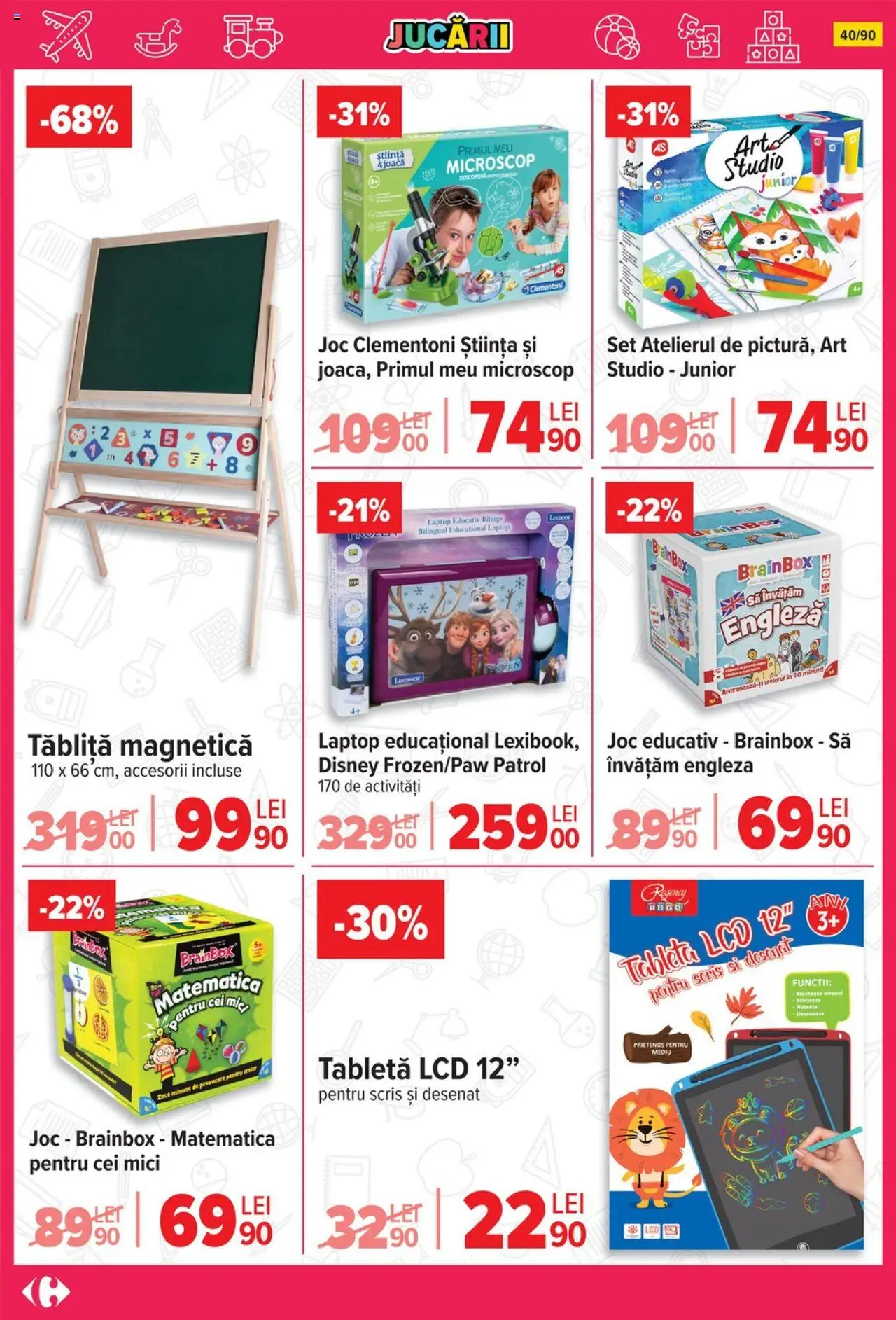 Catalog Carrefour 13 August - 15 Septembrie 2025 | Pagina 41 | Produse: Laptop, Tabletă, Joc, Mici