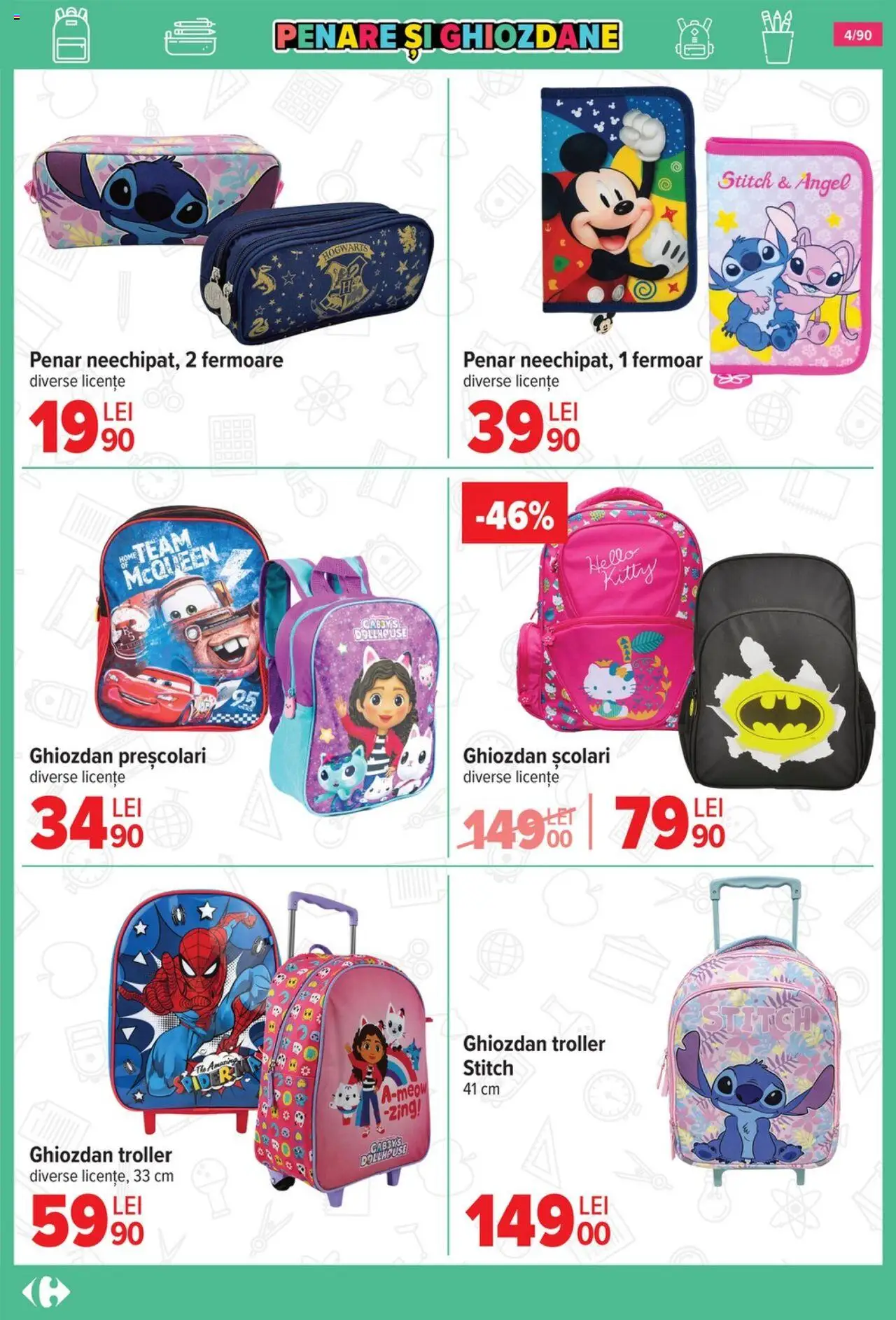 Catalog Carrefour 13 August - 15 Septembrie 2025 | Pagina 5 | Produse: Ghiozdan