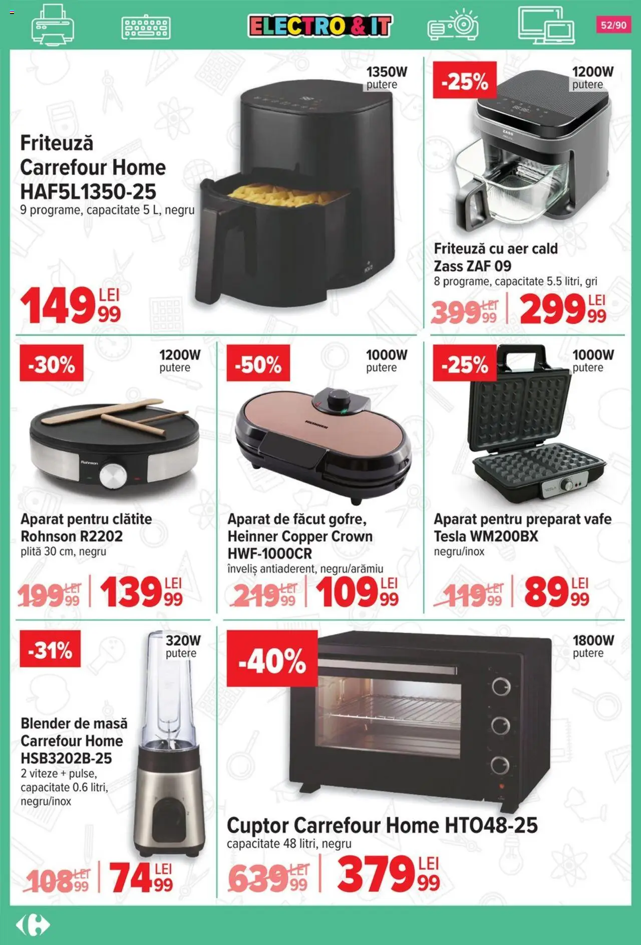 Catalog Carrefour 13 August - 15 Septembrie 2025 | Pagina 53 | Produse: Ginseng, Plită, Masă, Clătite