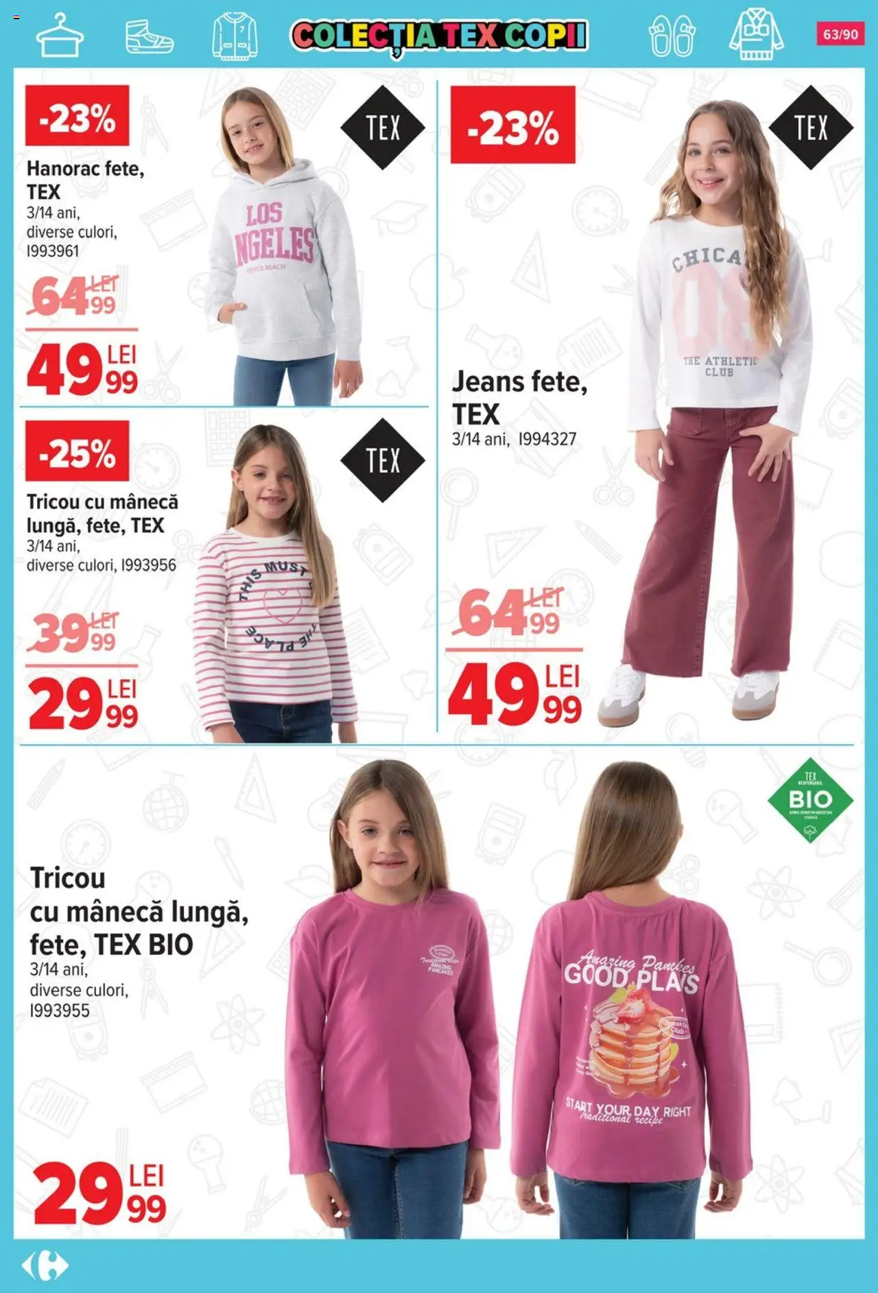 Catalog Carrefour 13 August - 15 Septembrie 2025 | Pagina 64 | Produse: Şerit ödül, Tricou, Keşe