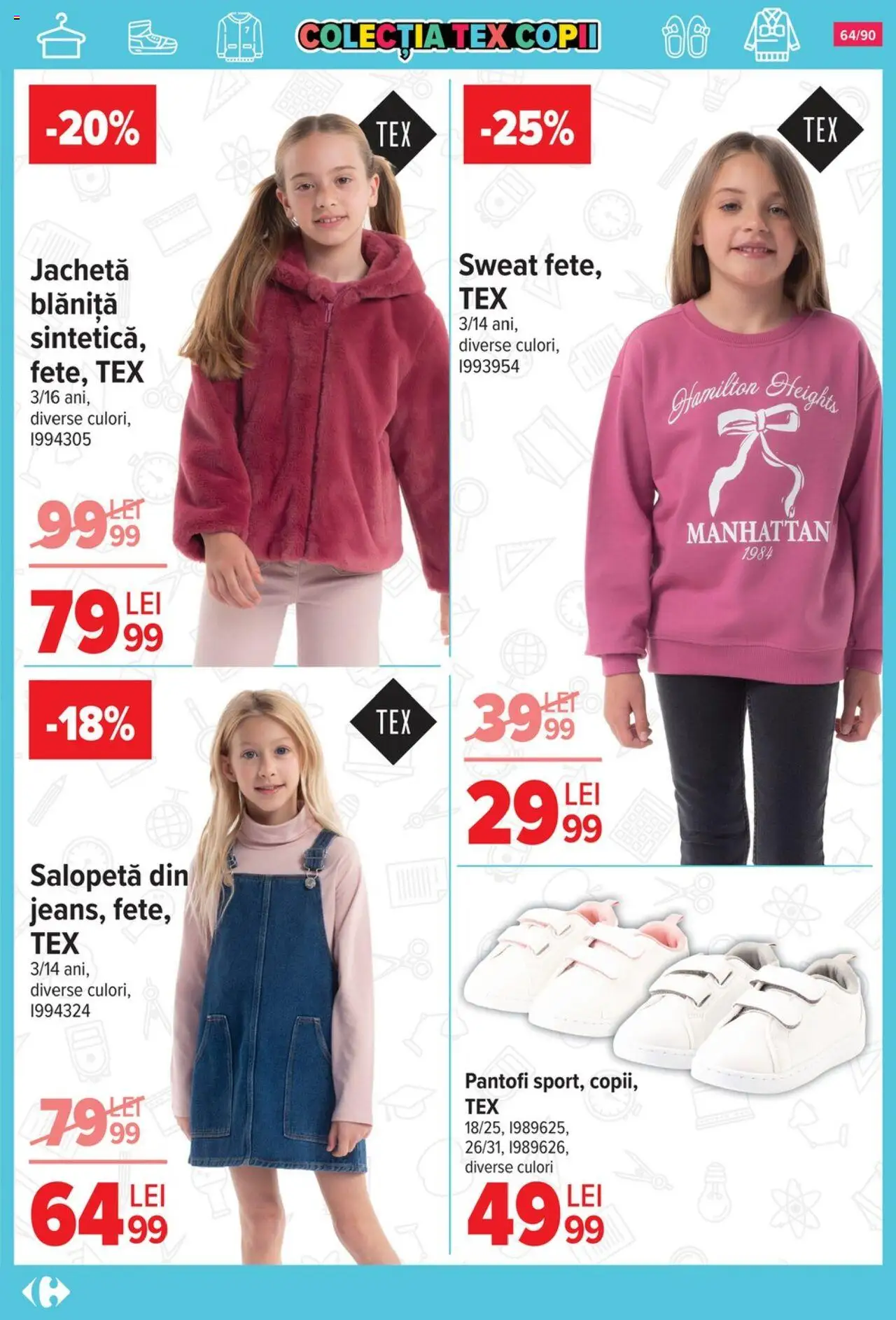 Catalog Carrefour 13 August - 15 Septembrie 2025 | Pagina 65 | Produse: Jachetă, Pantofi, Salopetă