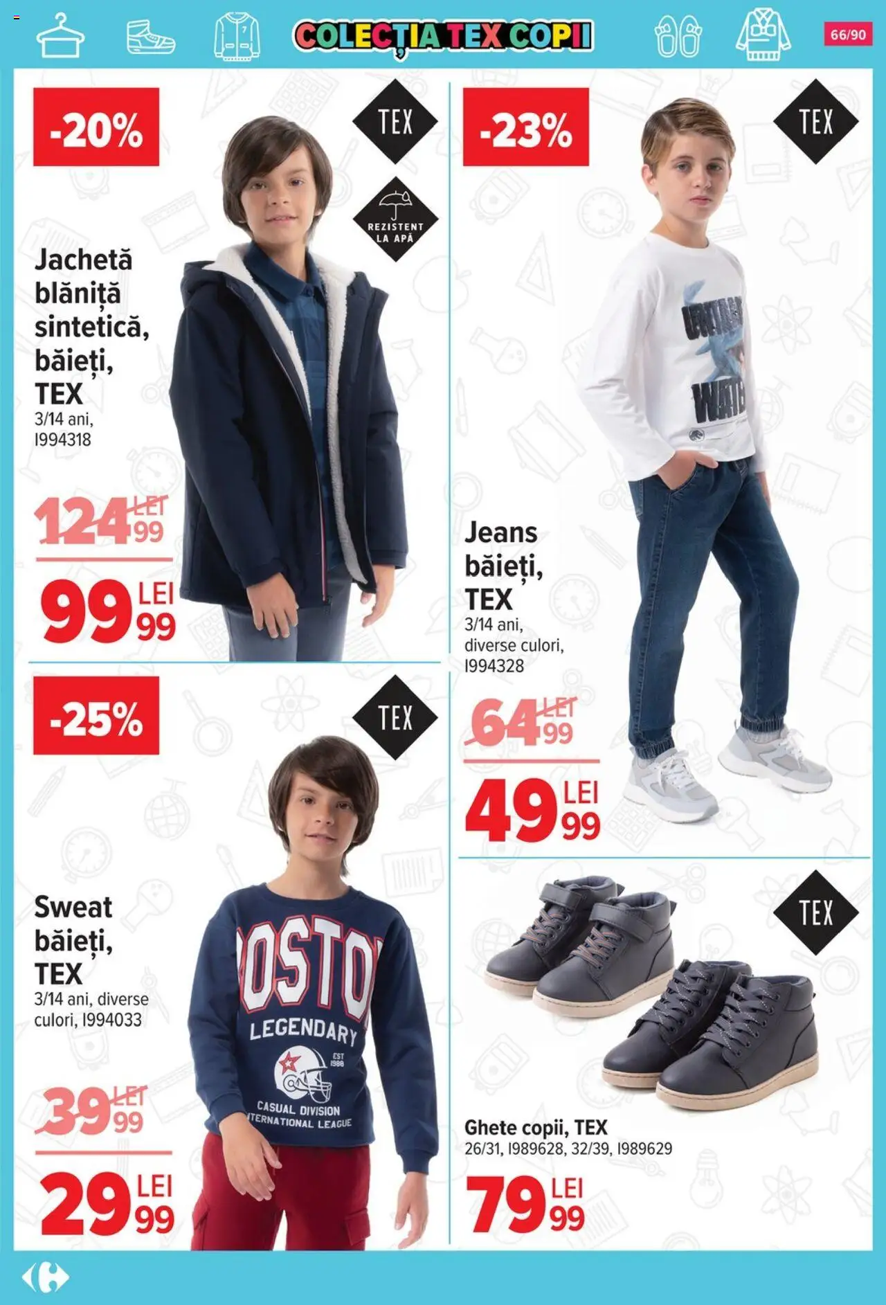 Catalog Carrefour 13 August - 15 Septembrie 2025 | Pagina 67 | Produse: Jachetă, Apă, Ghete