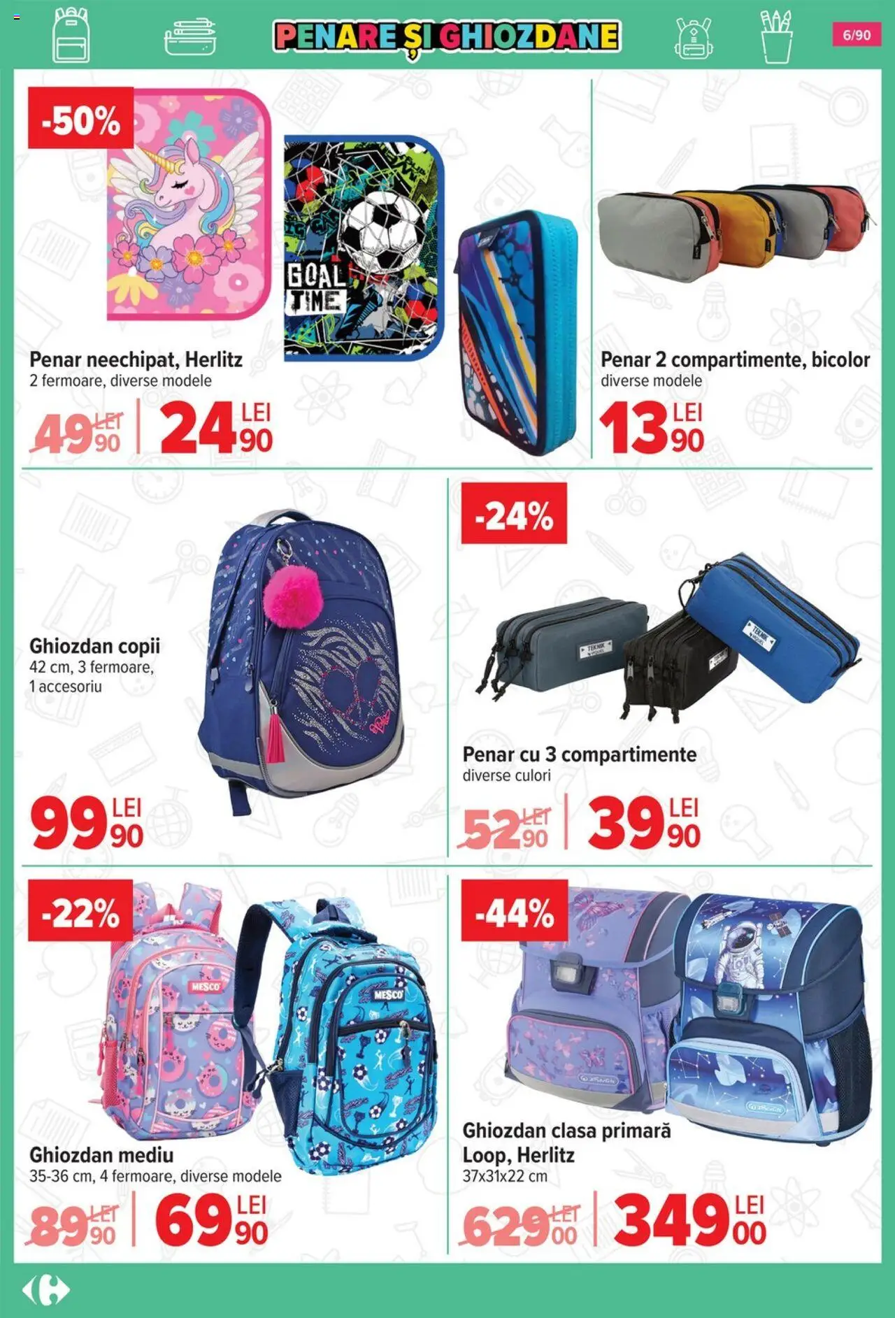 Catalog Carrefour 13 August - 15 Septembrie 2025 | Pagina 7 | Produse: Ghiozdan