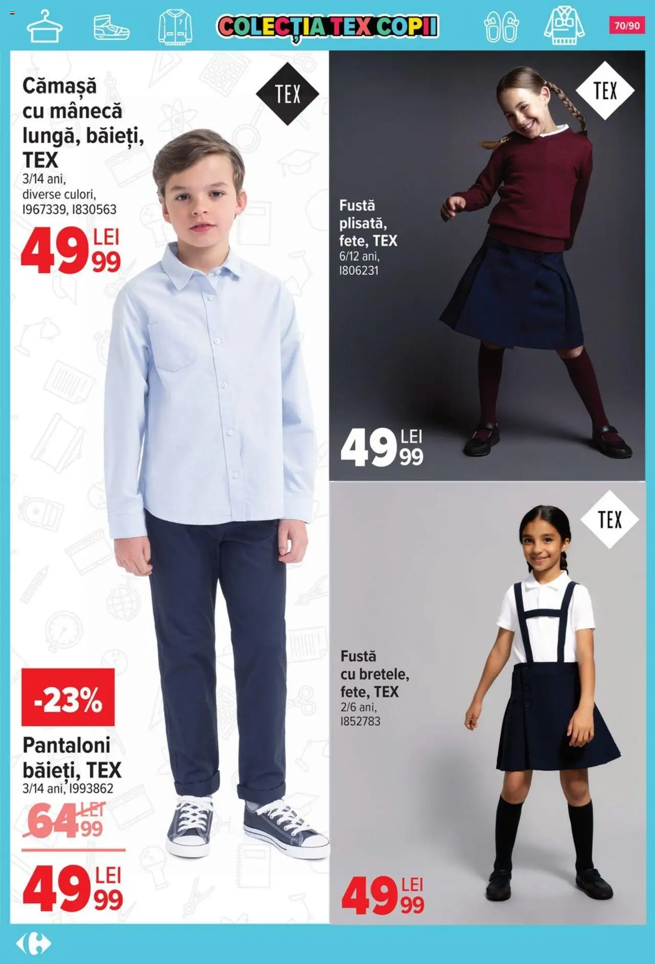 Catalog Carrefour 13 August - 15 Septembrie 2025 | Pagina 71 | Produse: Pantaloni