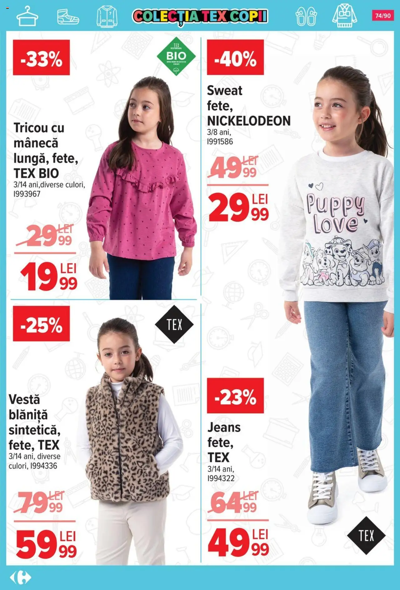 Catalog Carrefour 13 August - 15 Septembrie 2025 | Pagina 75 | Produse: Şerit ödül, Tricou, Vestă