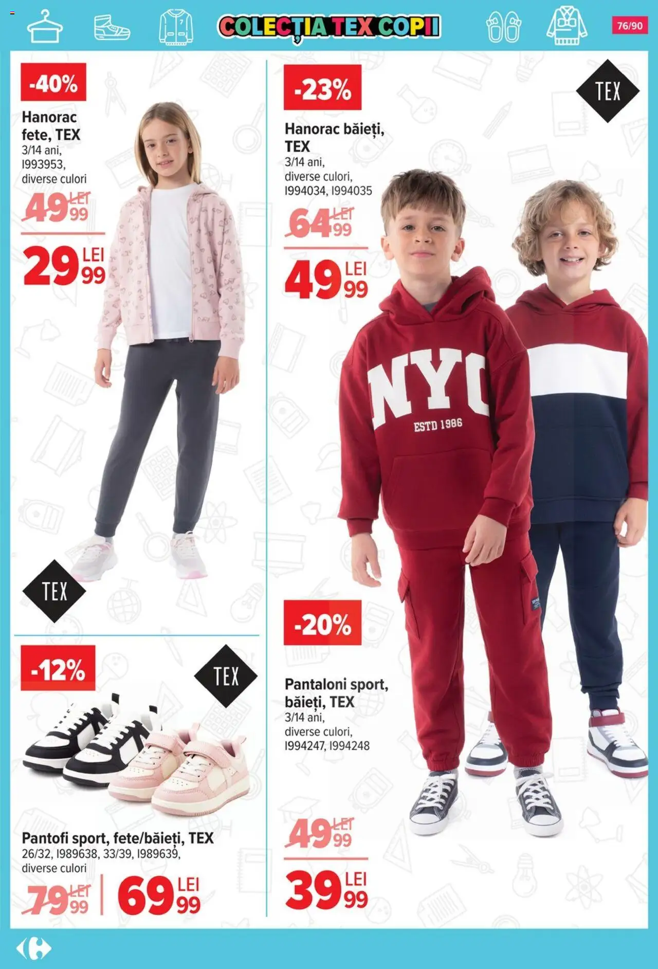 Catalog Carrefour 13 August - 15 Septembrie 2025 | Pagina 77 | Produse: Pantofi, Pantaloni, Keşe