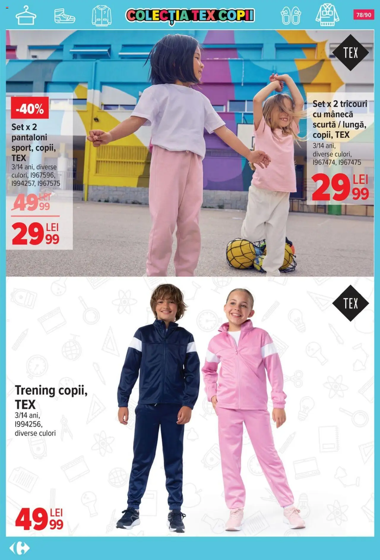 Catalog Carrefour 13 August - 15 Septembrie 2025 | Pagina 79 | Produse: Trening, Pantaloni