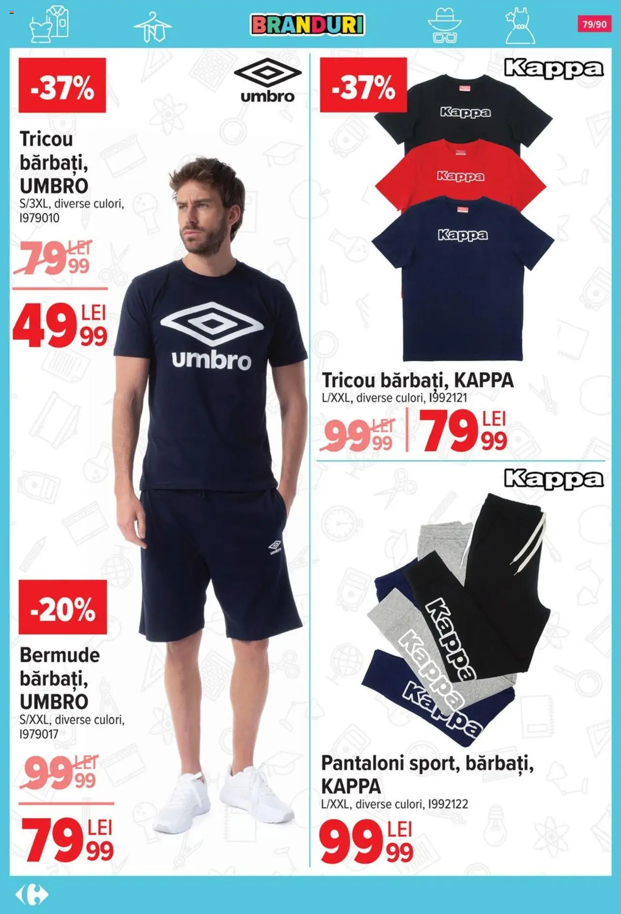 Catalog Carrefour 13 August - 15 Septembrie 2025 | Pagina 80 | Produse: Tricou, Pantaloni