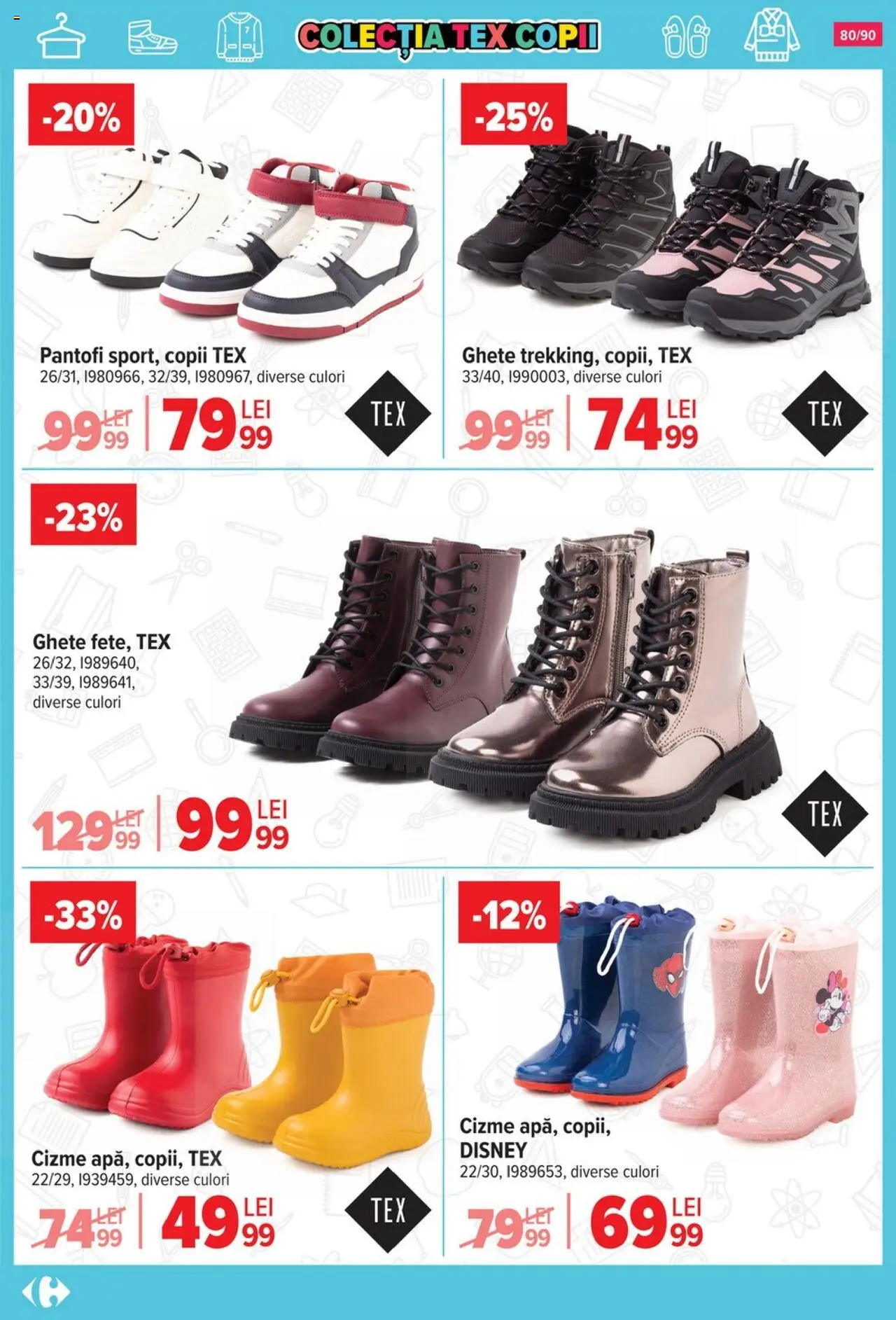 Catalog Carrefour 13 August - 15 Septembrie 2025 | Pagina 81 | Produse: Pantofi, Ghete