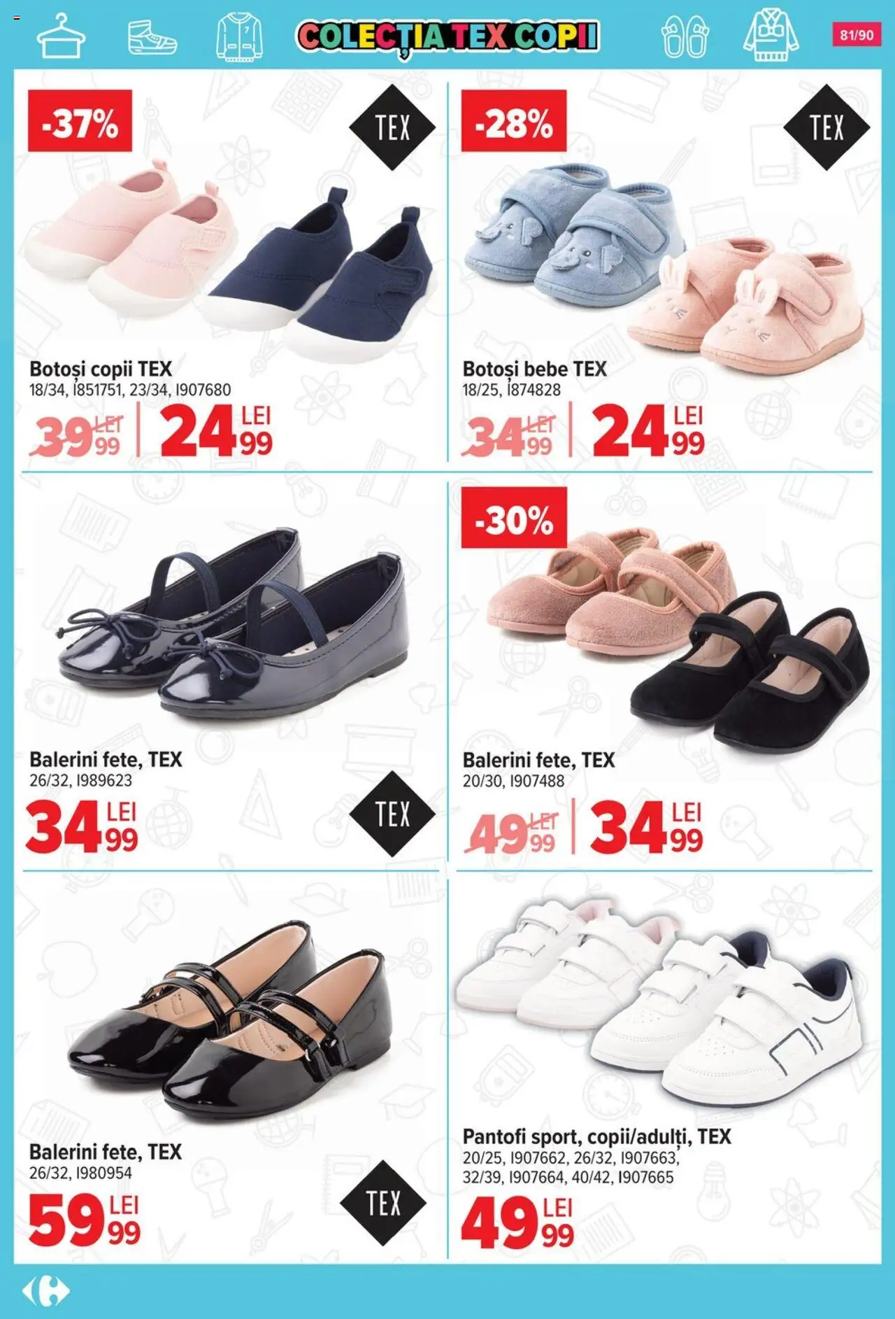 Catalog Carrefour 13 August - 15 Septembrie 2025 | Pagina 82 | Produse: Pantofi, Balerini
