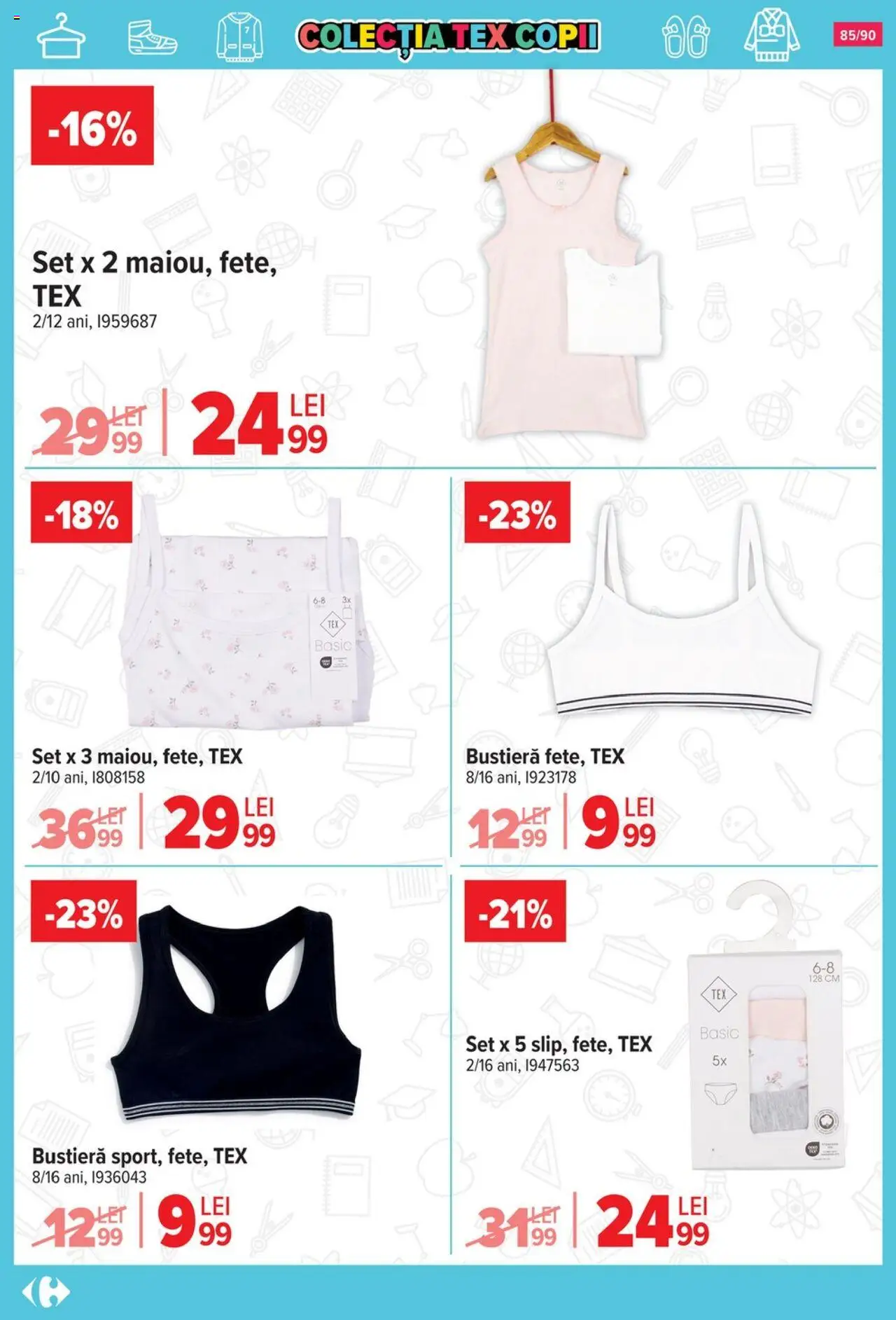 Catalog Carrefour 13 August - 15 Septembrie 2025 | Pagina 86 | Produse: Bustieră