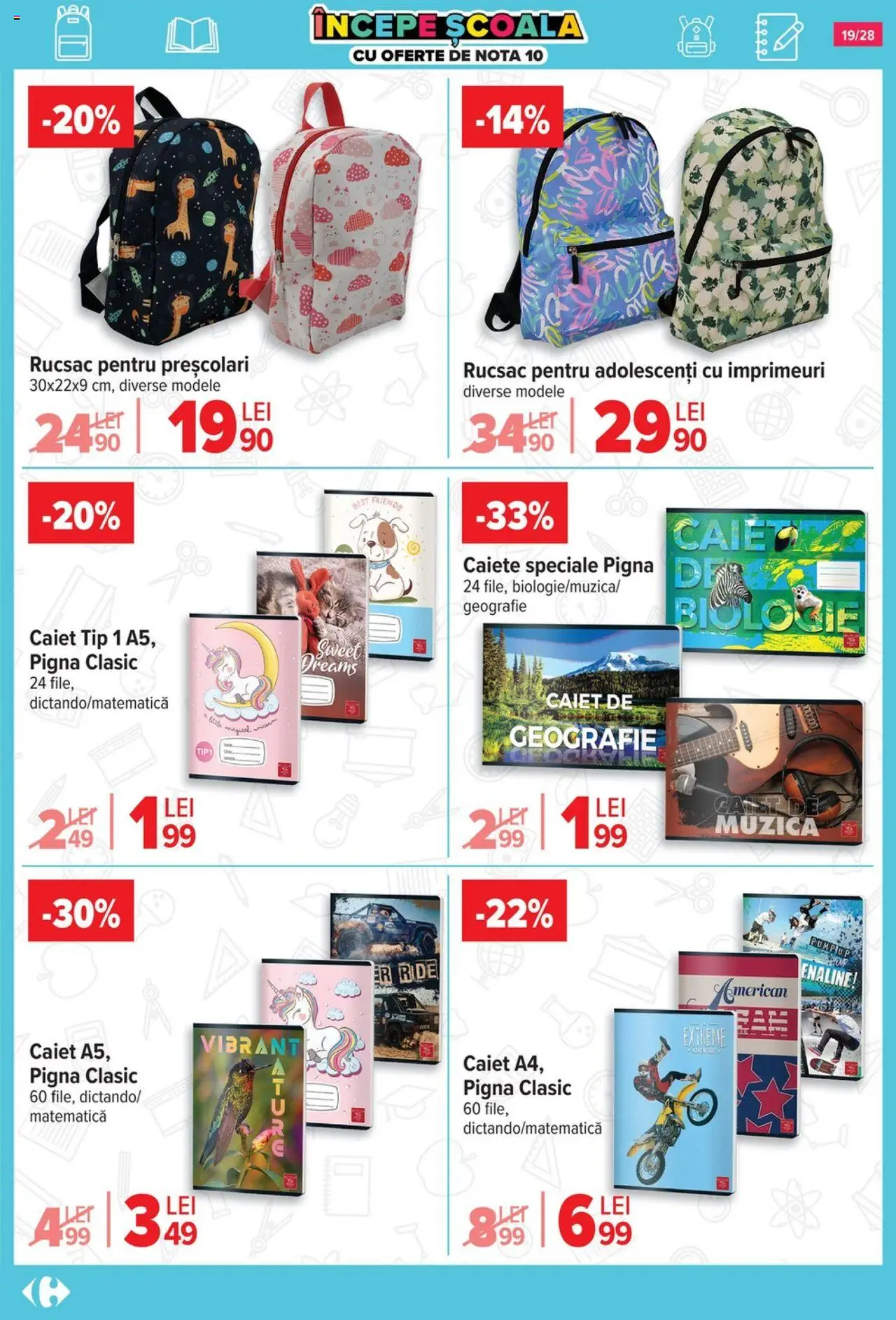 Catalog Carrefour 13 - 18 August 2025 | Pagina 20 | Produse: Rucsac