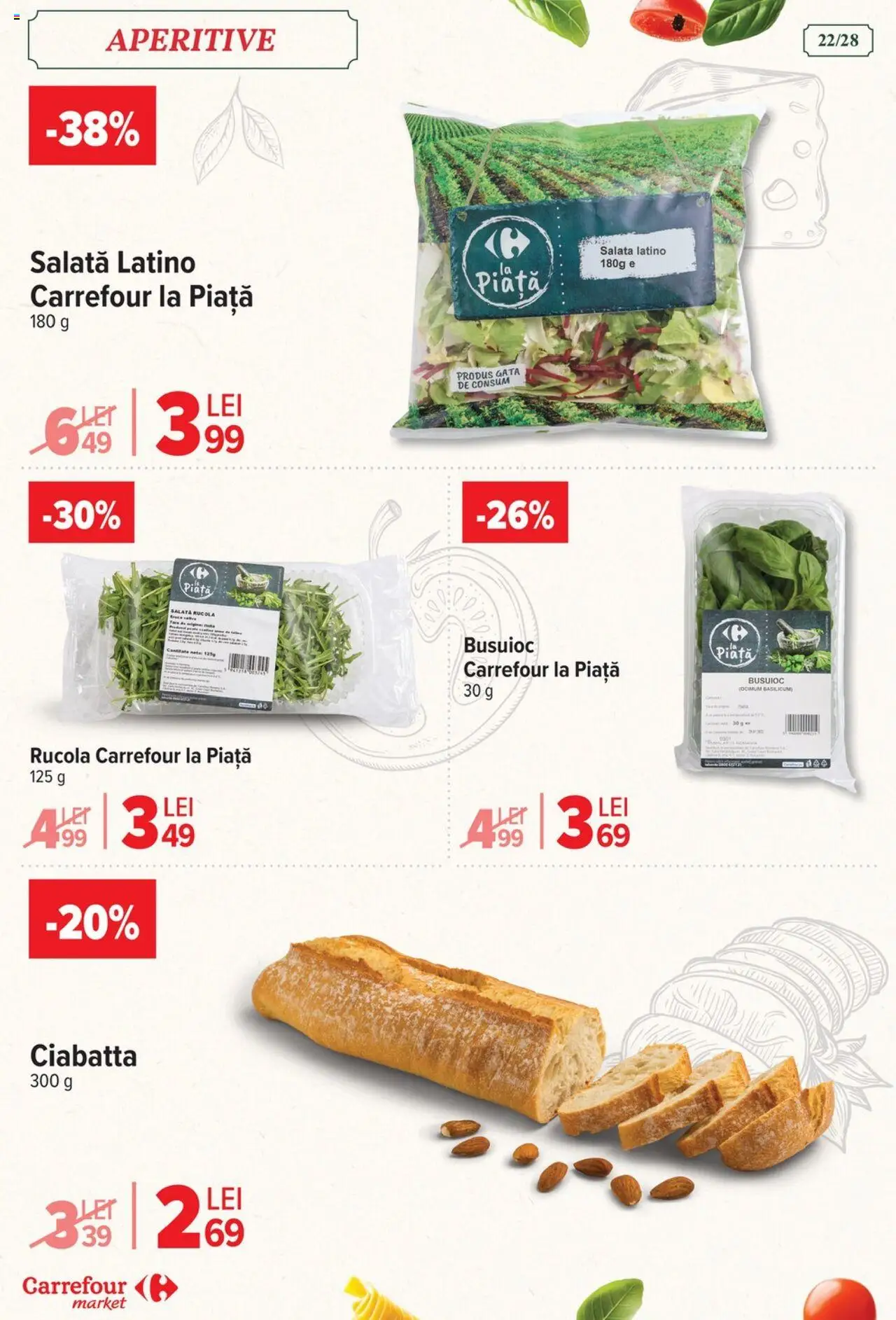 Catalog Carrefour 13 - 18 August 2025 | Pagina 23 | Produse: Salată