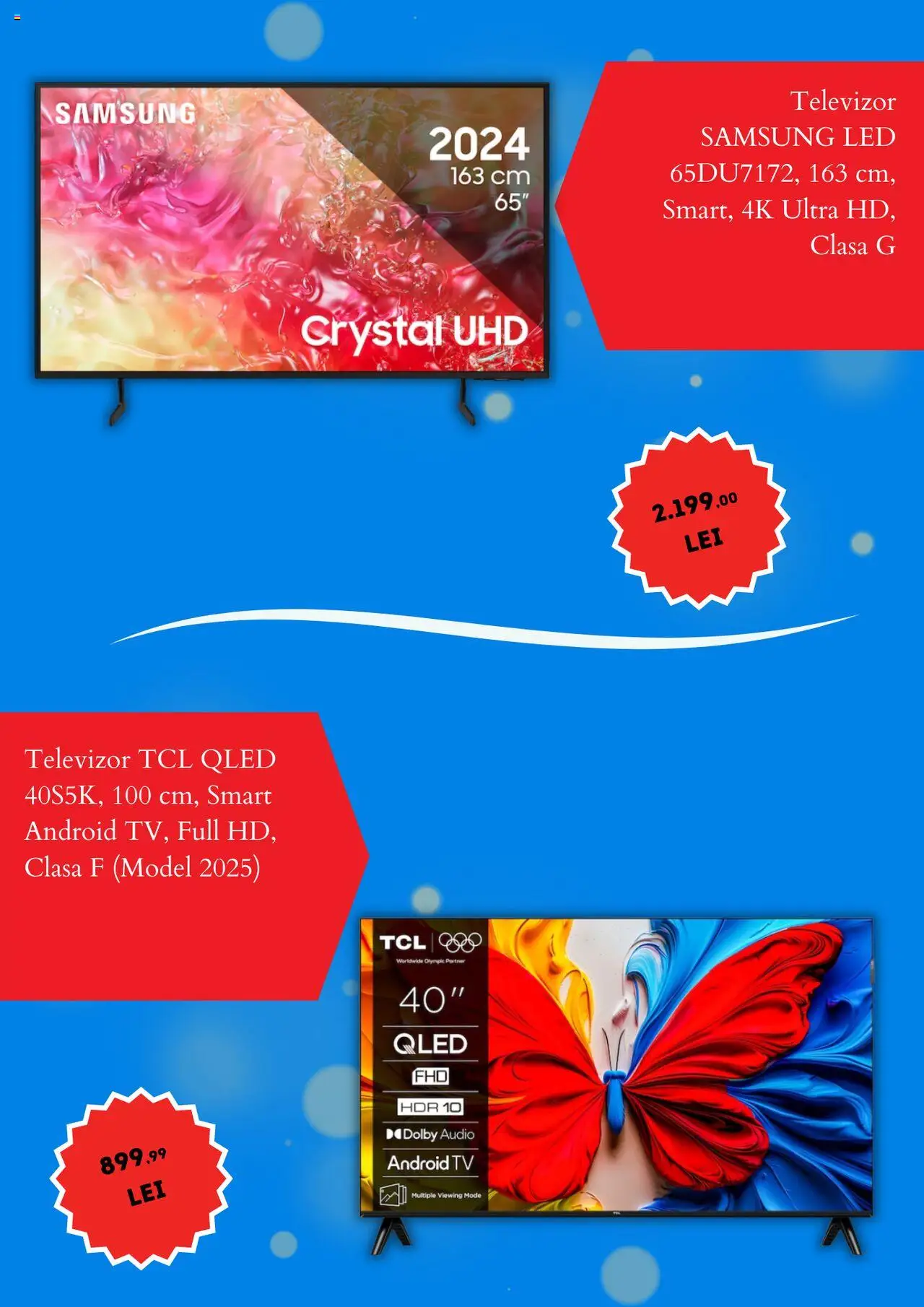 Catalog eMag 12 - 24 August 2025 | Pagina 3 | Produse: Televizor, Audio, Babak