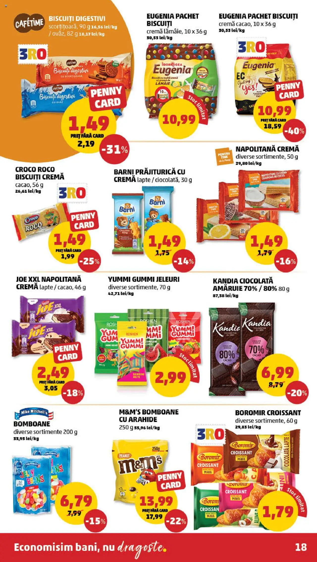 Catalog PENNY Market 13 - 18 August 2025 | Pagina 18 | Produse: Masă, Arahide, Alune, Jeleuri