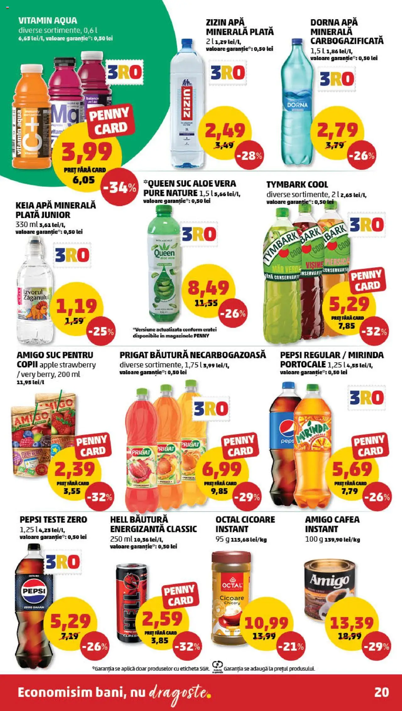 Catalog PENNY Market 13 - 18 August 2025 | Pagina 20 | Produse: Piersică, Aloe vera, Apple, Apă