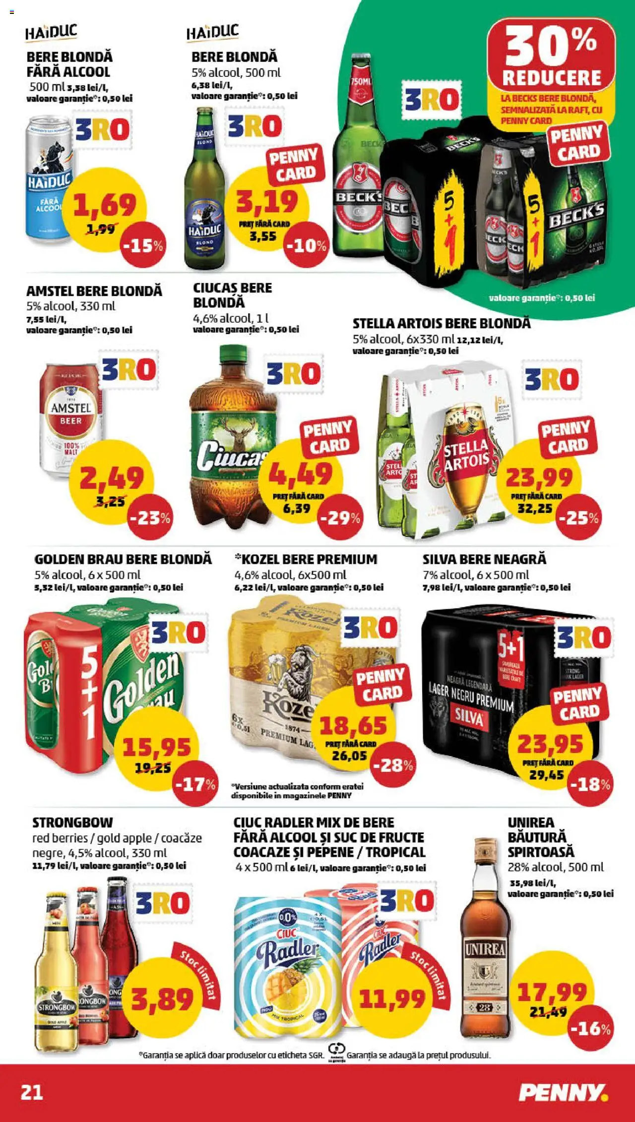 Catalog PENNY Market 13 - 18 August 2025 | Pagina 21 | Produse: Apple, Suc, Bere, Fructe