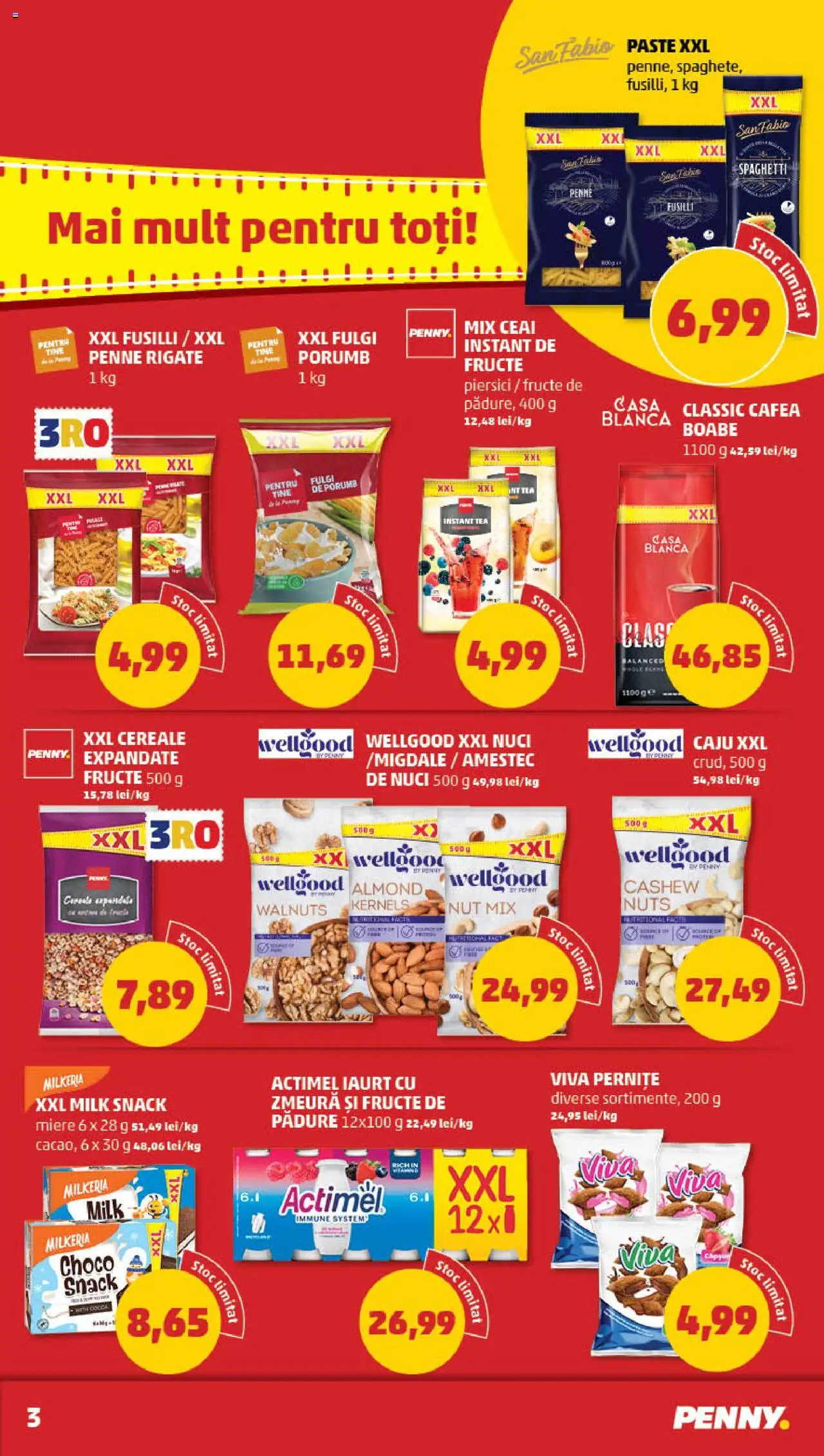 Catalog PENNY Market 13 - 18 August 2025 | Pagina 3 | Produse: Zmeură, Iaurt, Ceai, Porumb